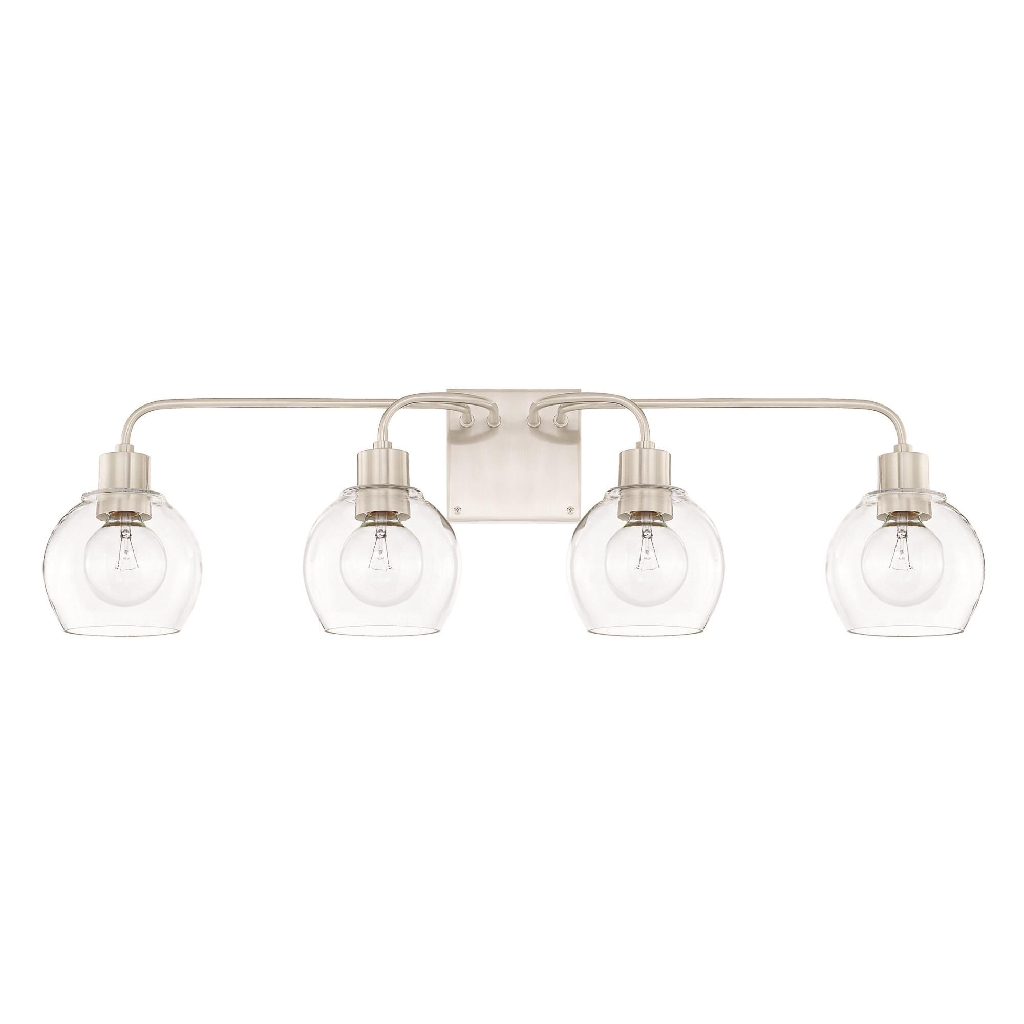 Tanner 34 Inch 4 Light Bath Vanity Light by Homeplace by Capital Lighting Fixture Company