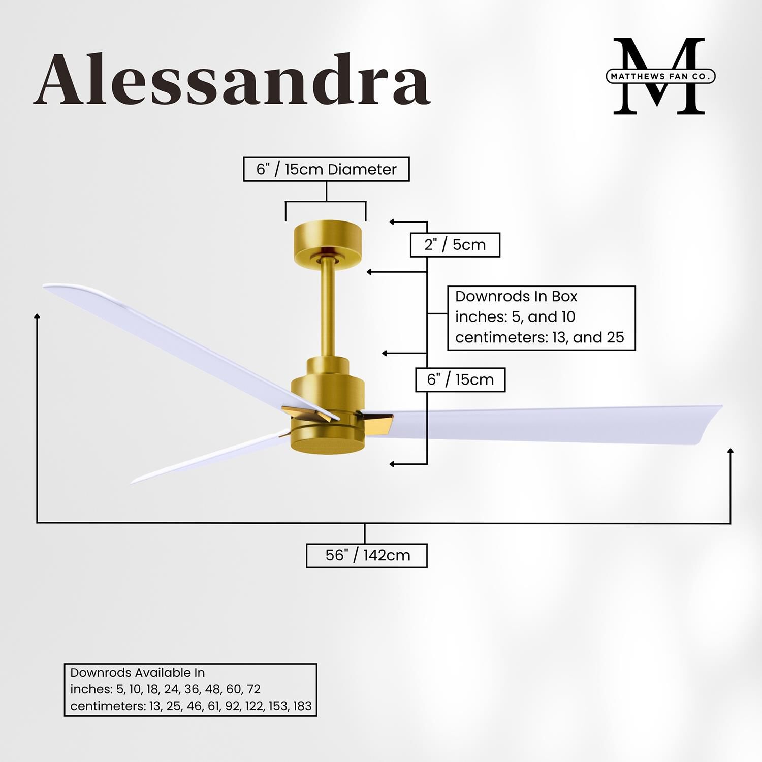 Shown in Brushed Brass finish