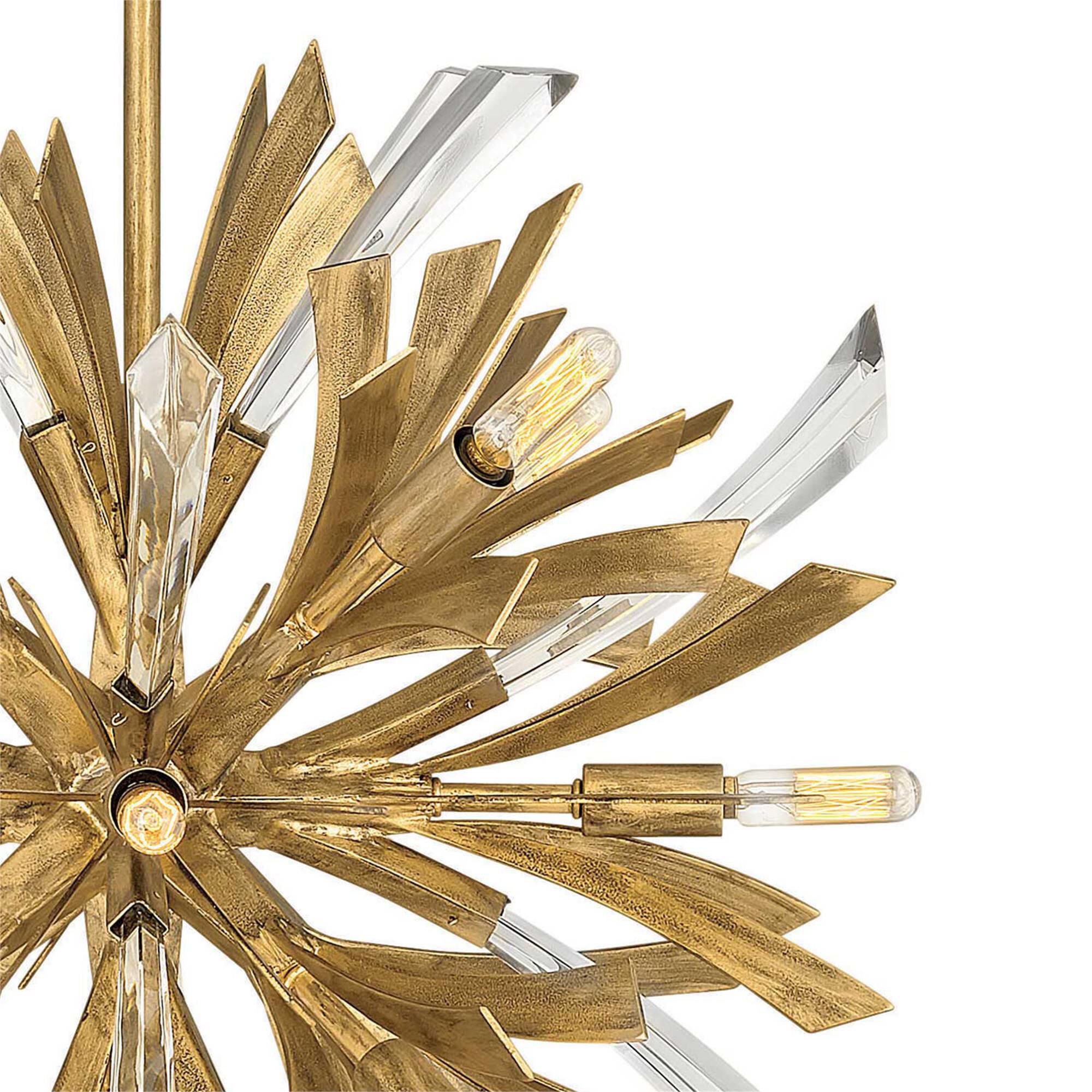 Shown in Burnished Gold finish