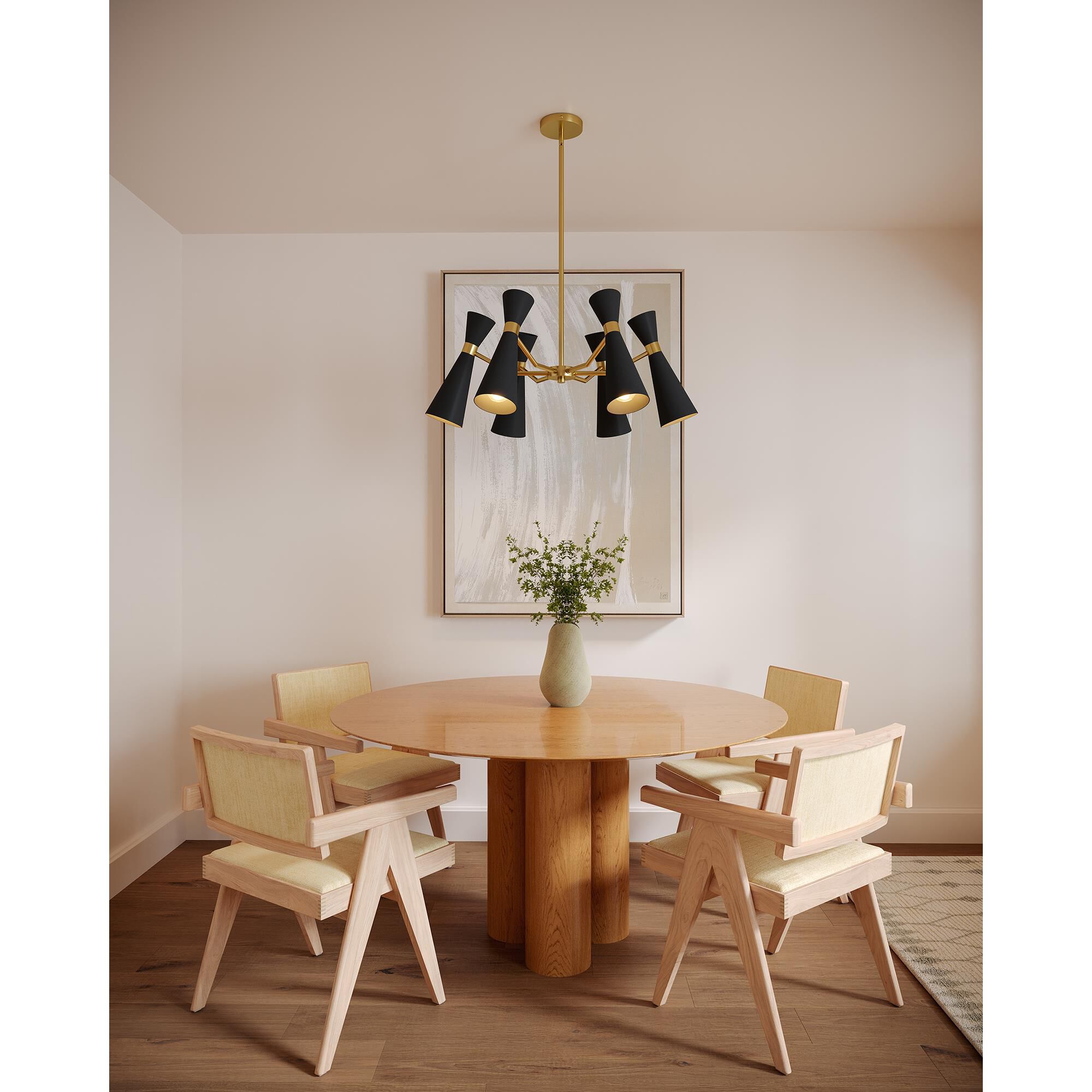 Blake 32 Inch Chandelier by Alora Mood