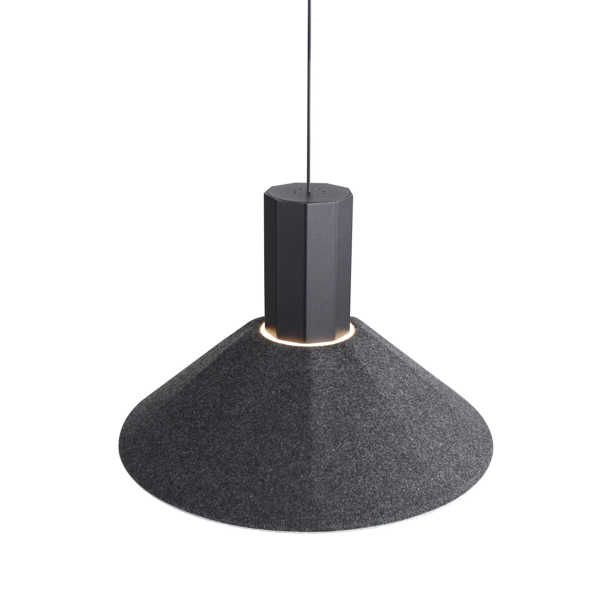 Shown in Flecked Black and Grey finish