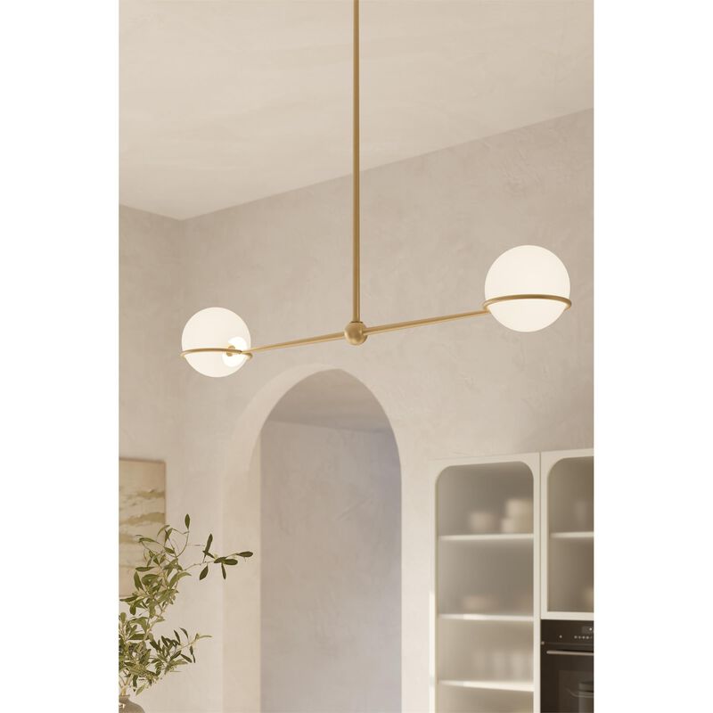 Orstyn 52 Inch Linear Suspension Light by Minka Lavery
