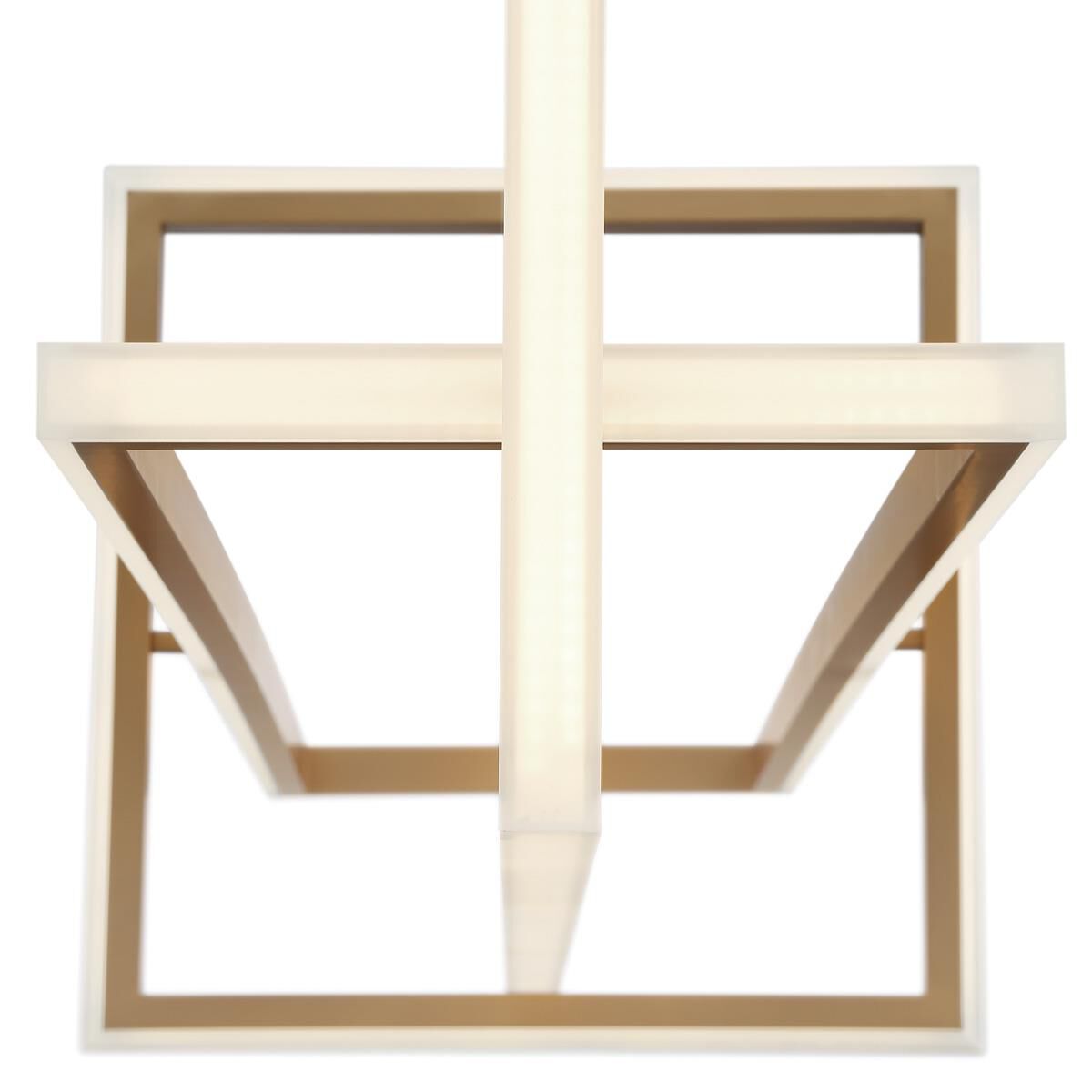 Shown in Gold finish and Steel and Acrylic shade