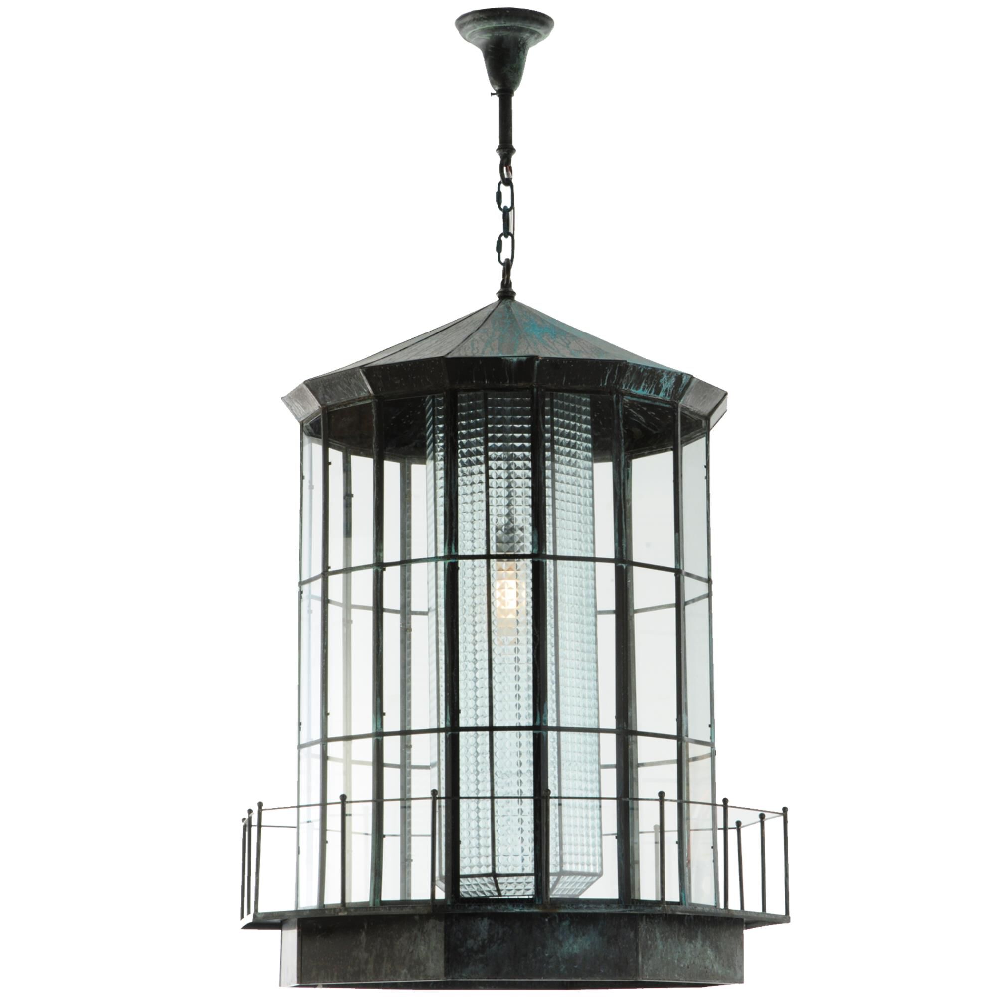 Lighthouse 28 Inch Cage Pendant by Meyda Lighting