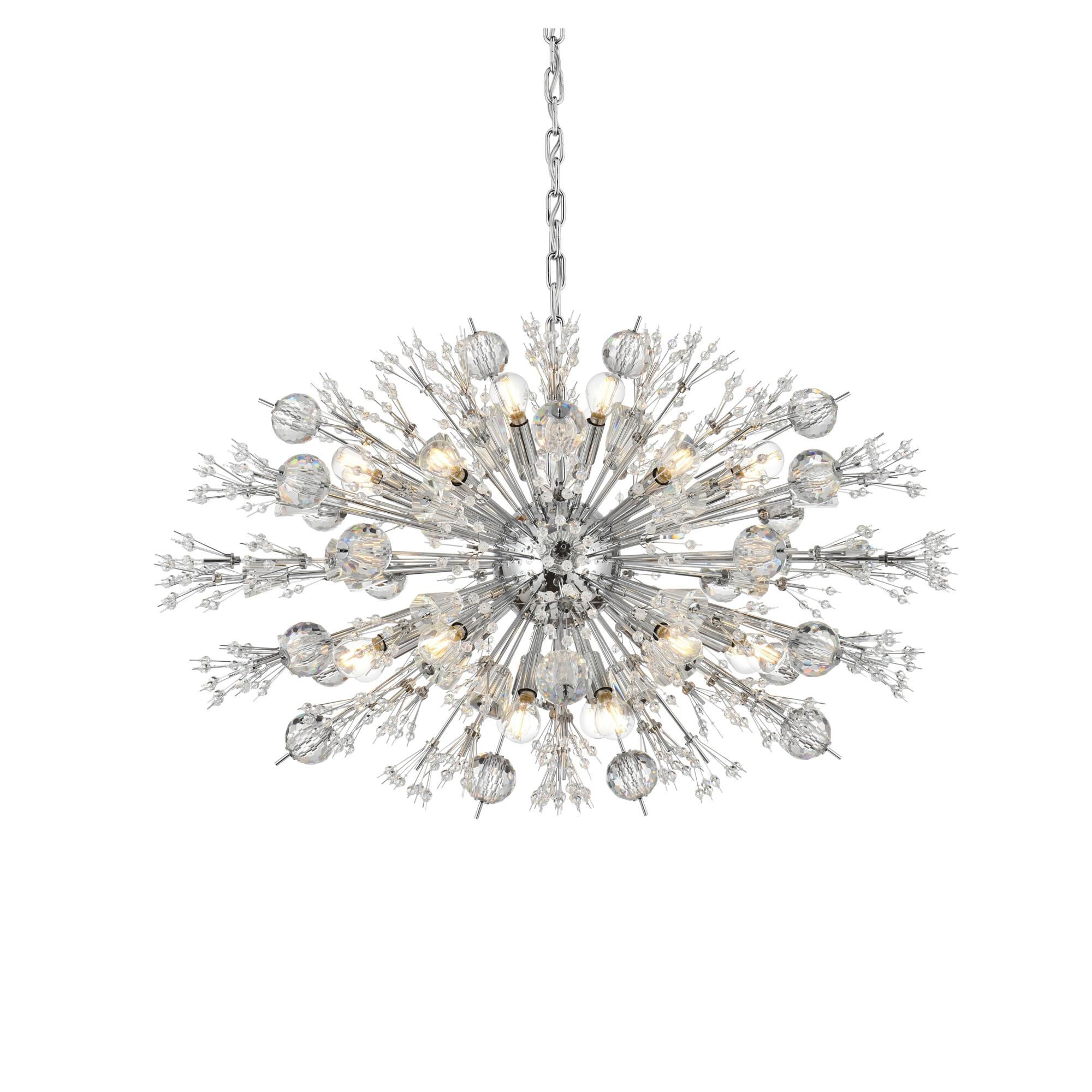 Vera 36 Inch Large Pendant by Elegant Lighting
