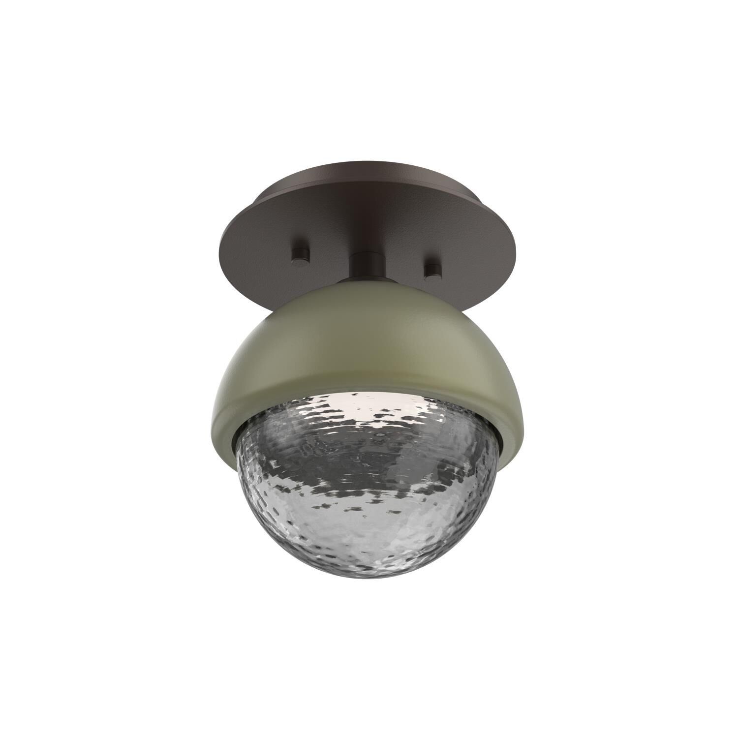 Levi Wilson Cabochon 6 Inch Flush Mount by Hammerton Studio