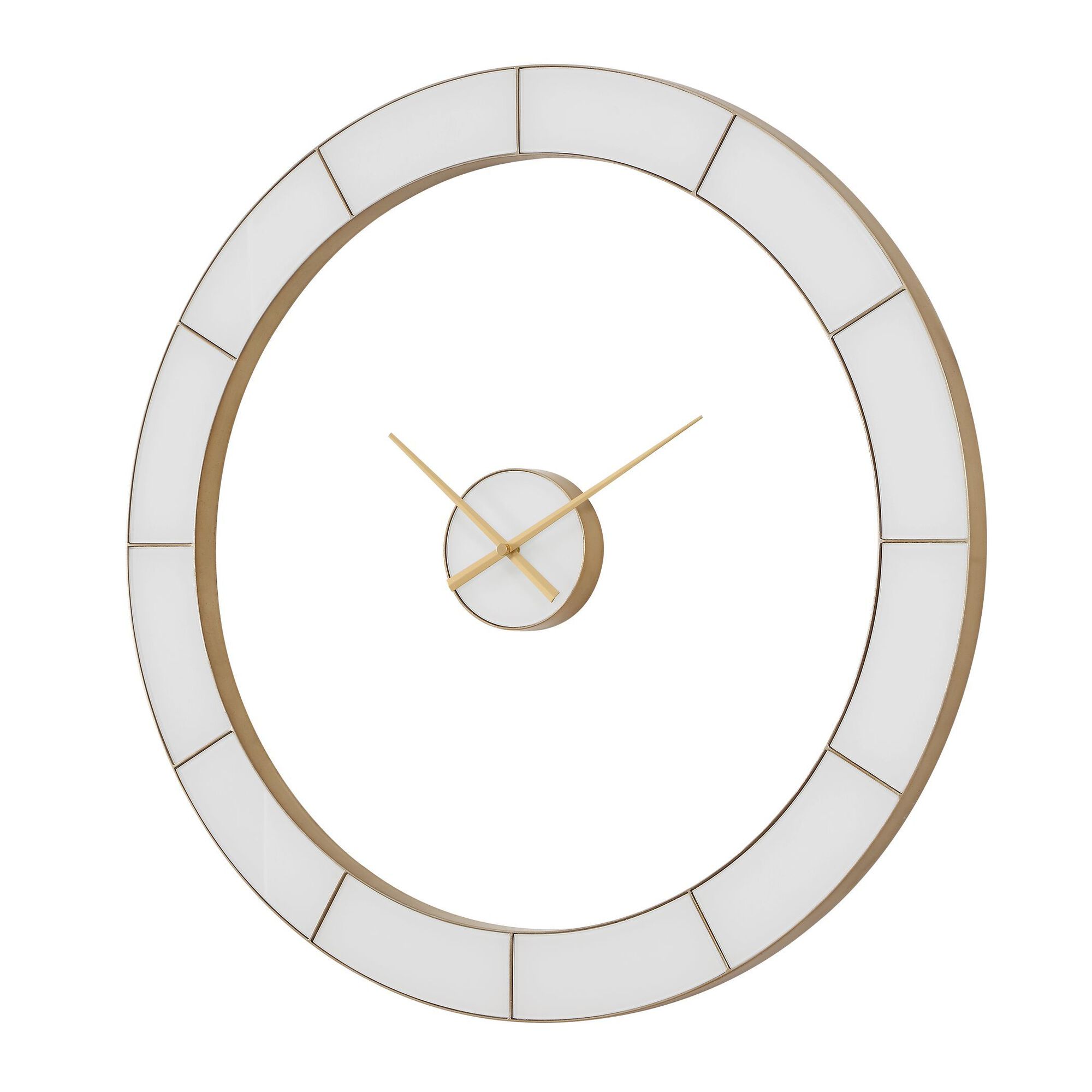 Ivory Halo Clock,