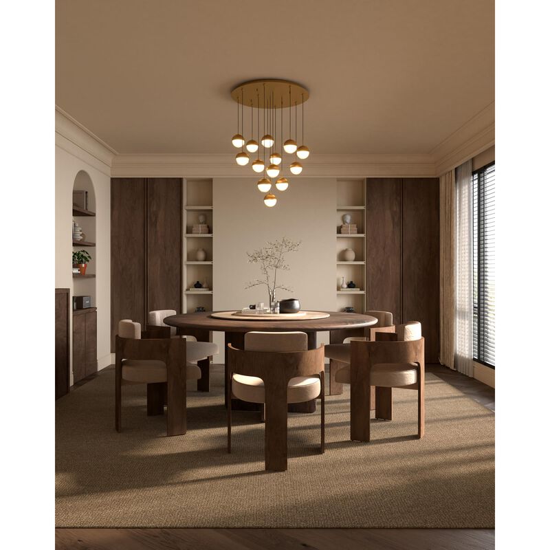 Pluto 24 Inch Multi Light Pendant by Kuzco Lighting
