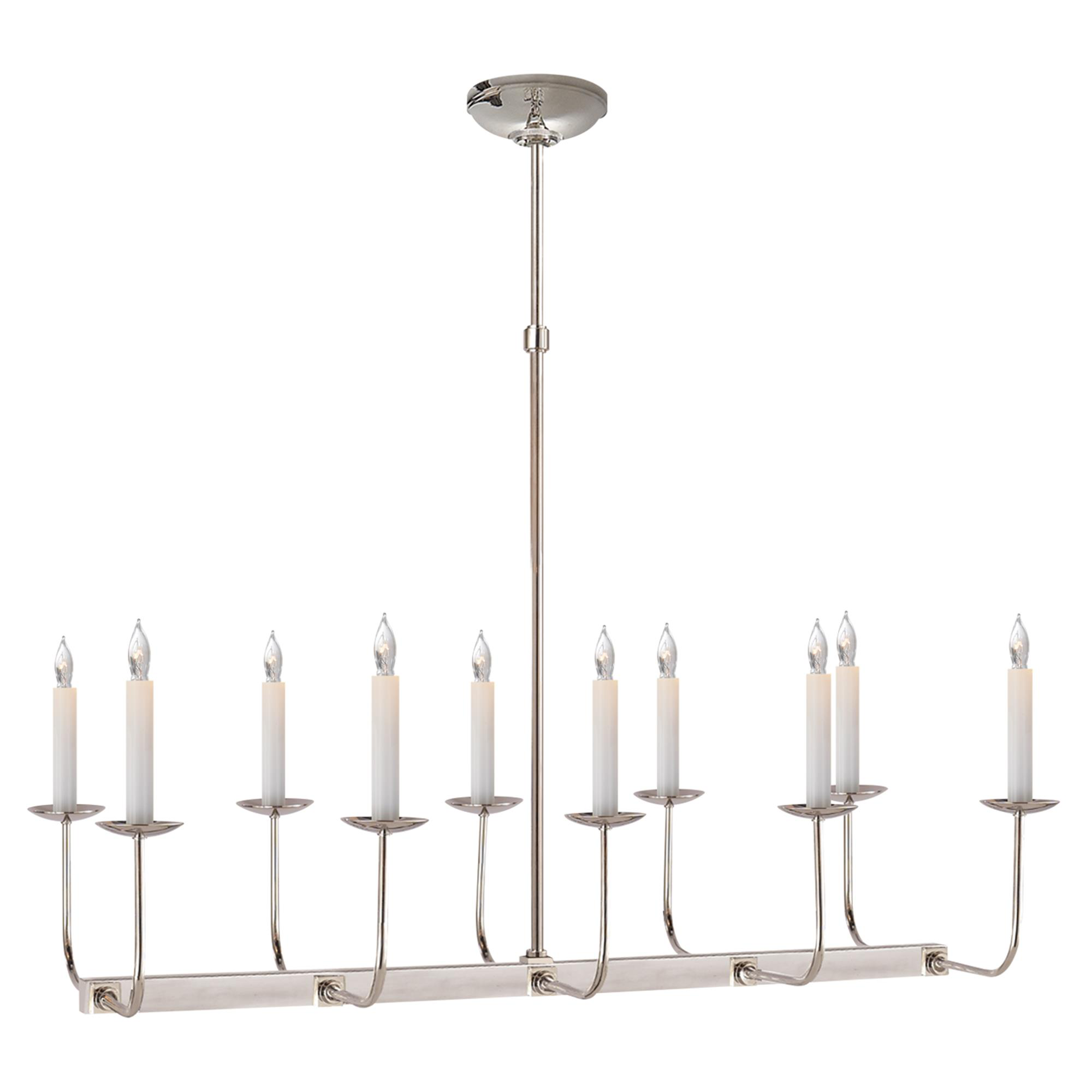 Shown in Polished Nickel finish and Shade Sold Separately shade