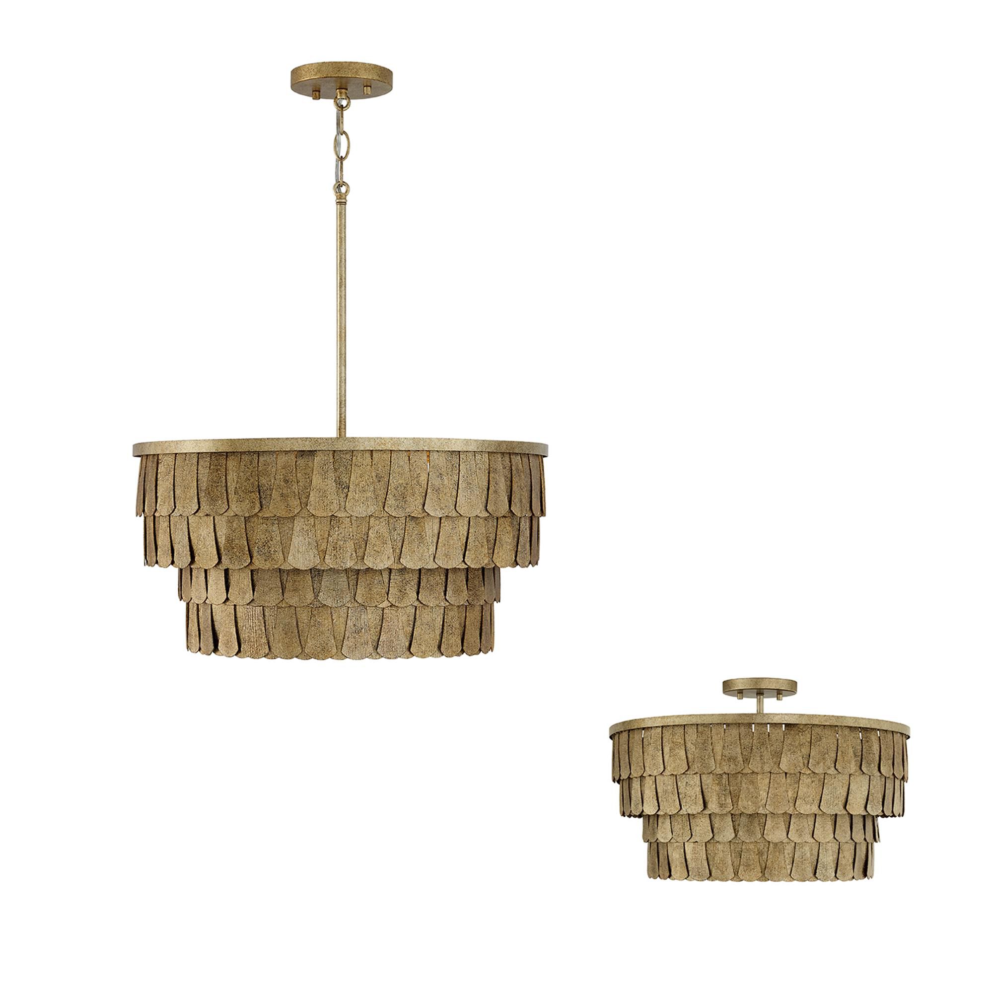 Shown in Ancestral Gold finish