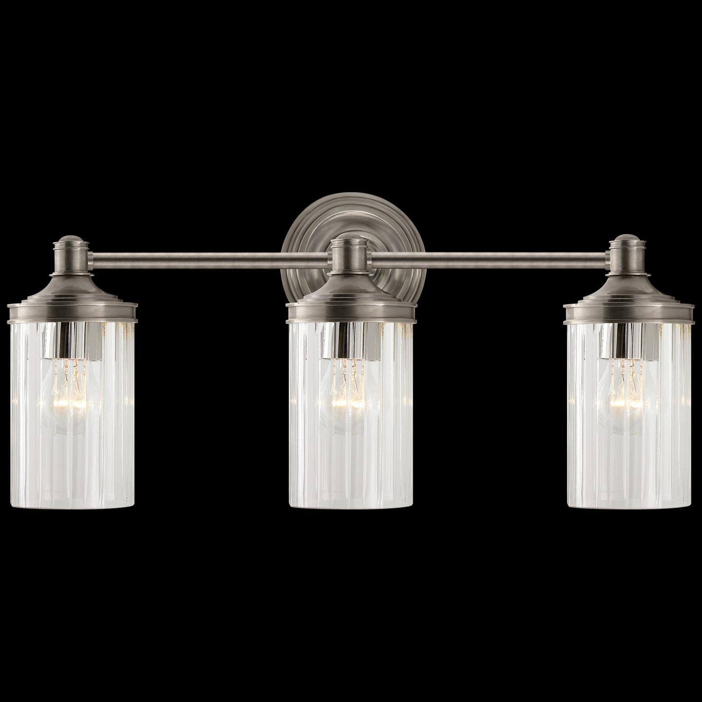 Alexa Hampton Ava 20 Inch 3 Light Bath Vanity Light by Visual Comfort Signature Collection