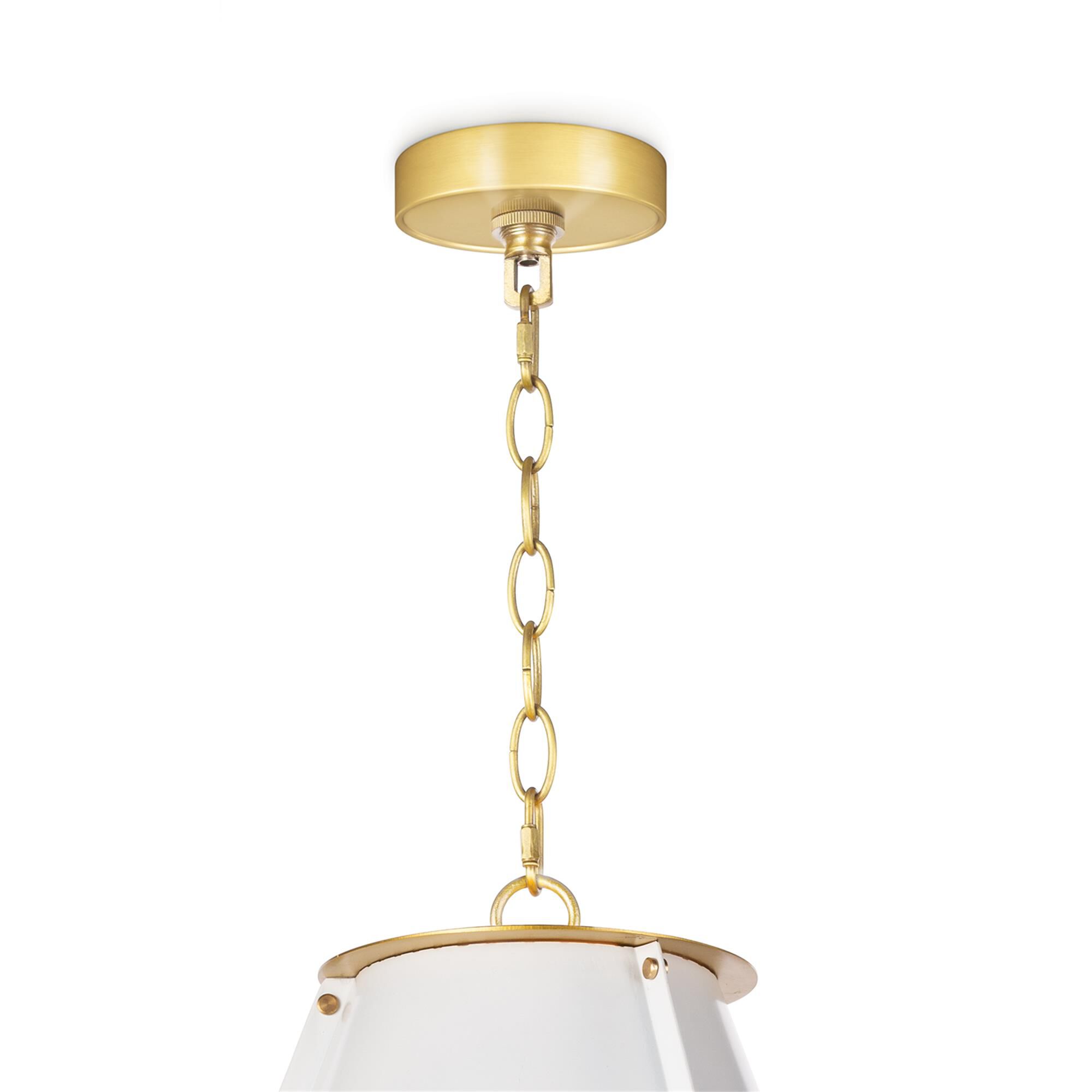 Shown in White finish