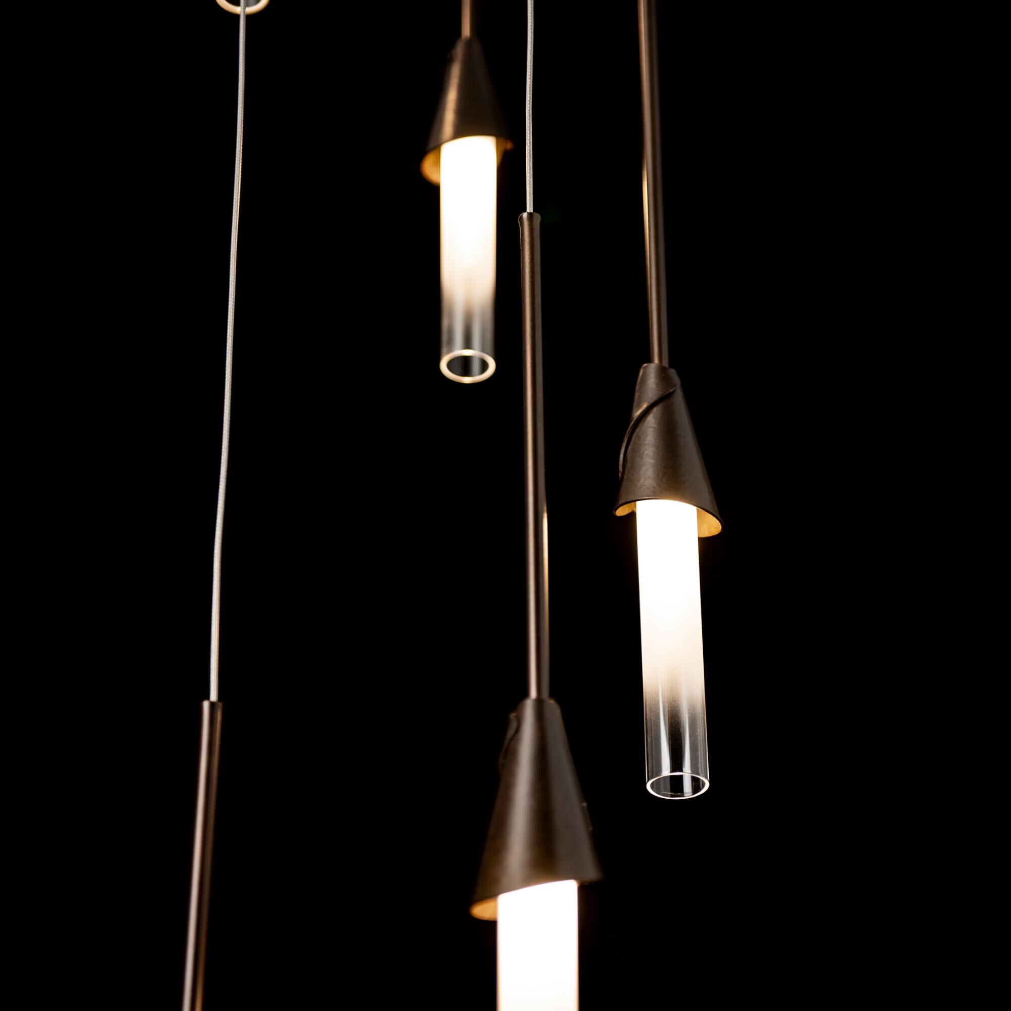 Lilium 12 Inch Multi Light Pendant by Hubbardton Forge