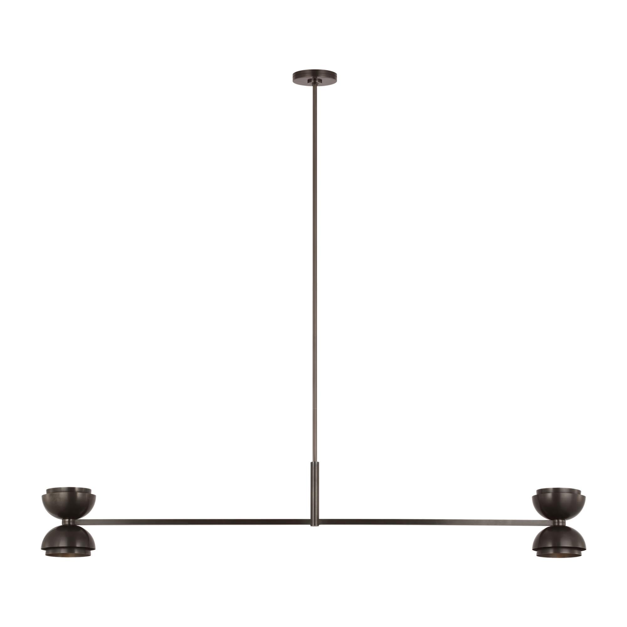 Sean Lavin Shanti 60 Inch 2 Light Linear Suspension Light by Visual Comfort Modern Collection