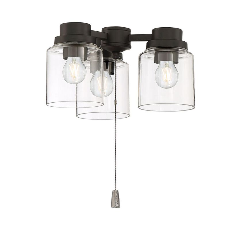 Kit-Armed 13 Inch Fan Light Kit by Craftmade