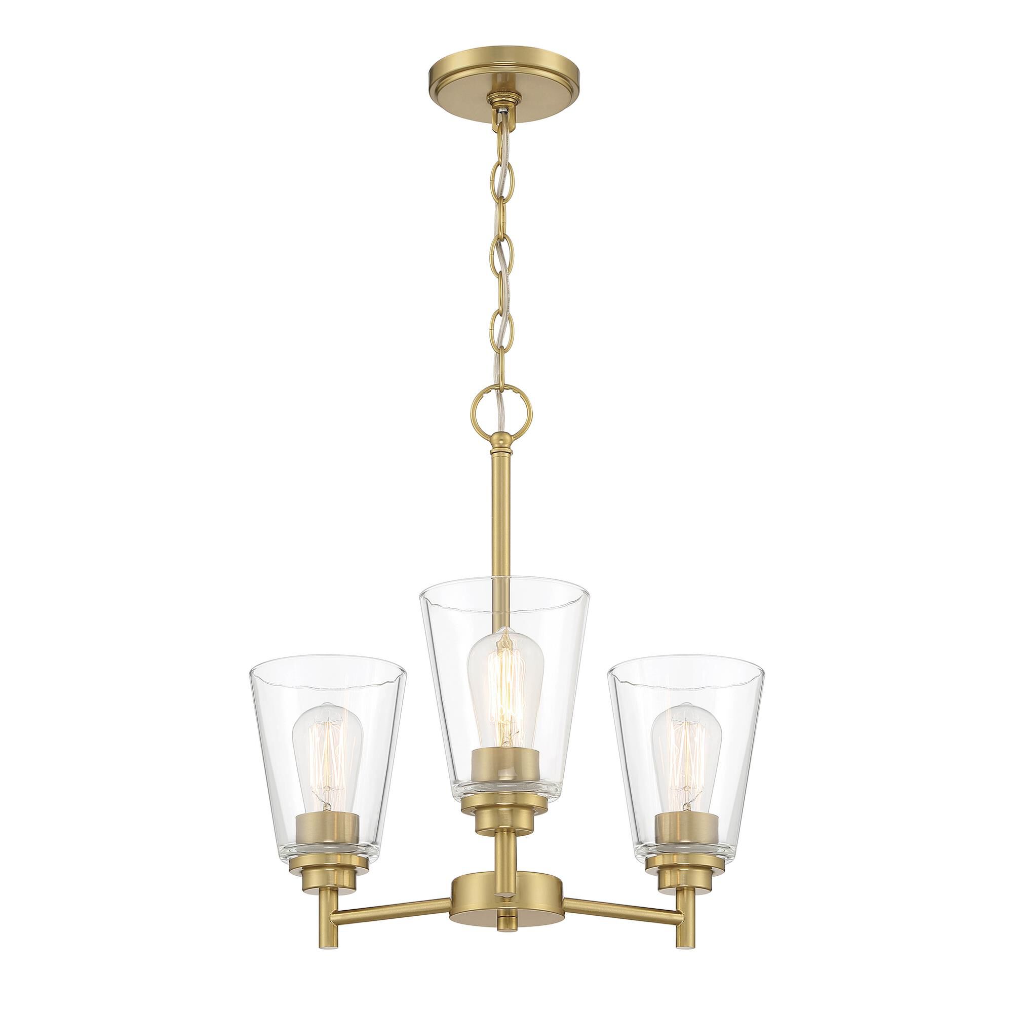 Westin 18 Inch 3 Light Mini Chandelier by Designers Fountain