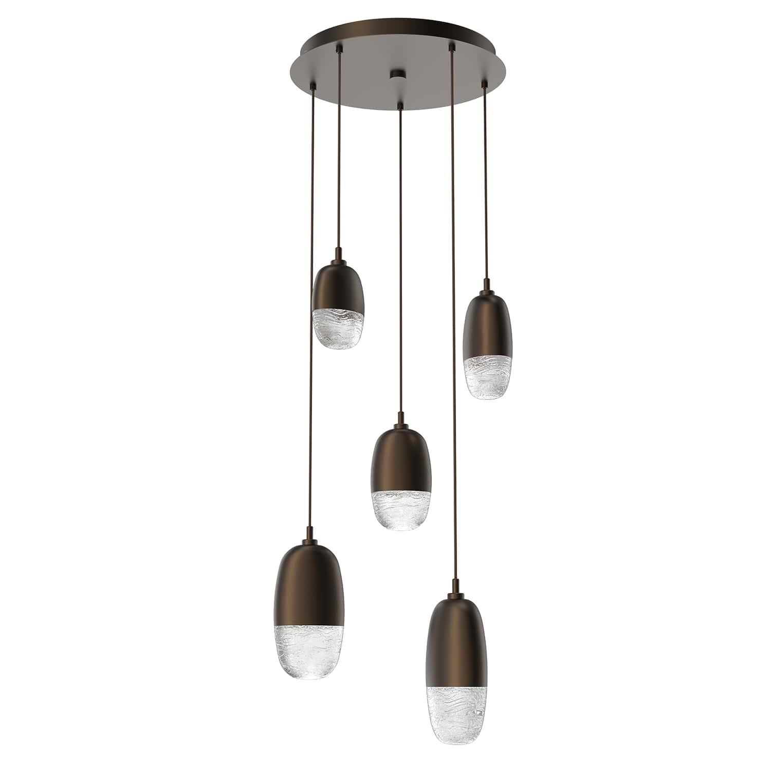 Pebble Multi Light Pendant by Hammerton Studio