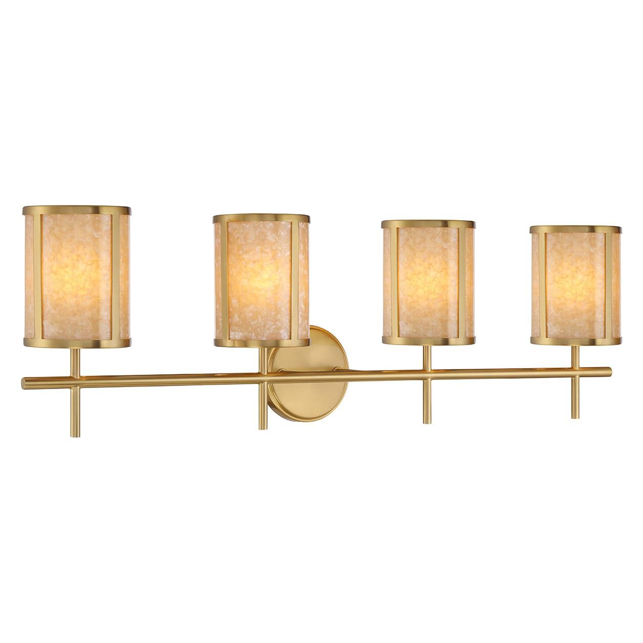 Camden 34 Inch 4 Light Bath Vanity Light by Savoy House