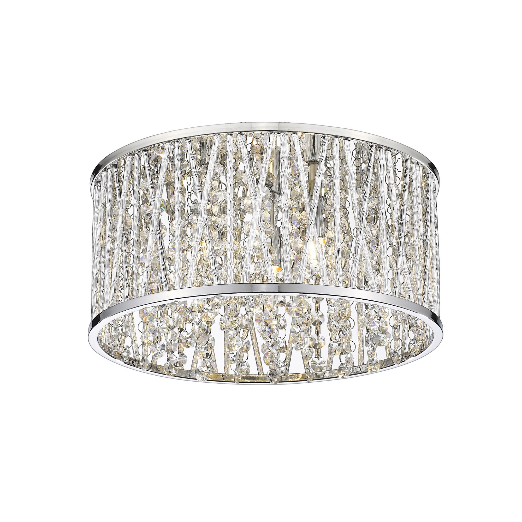 Terra 12 Inch 3 Light Flush Mount by Z-Lite