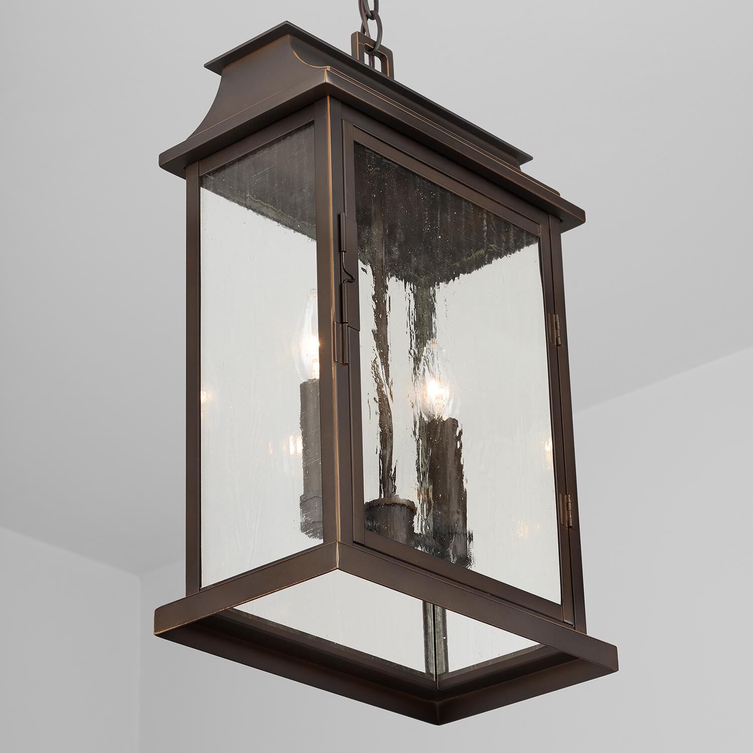 Bolton 19 Inch Tall 2 Light Outdoor Hanging Lantern by Capital Lighting Fixture Company