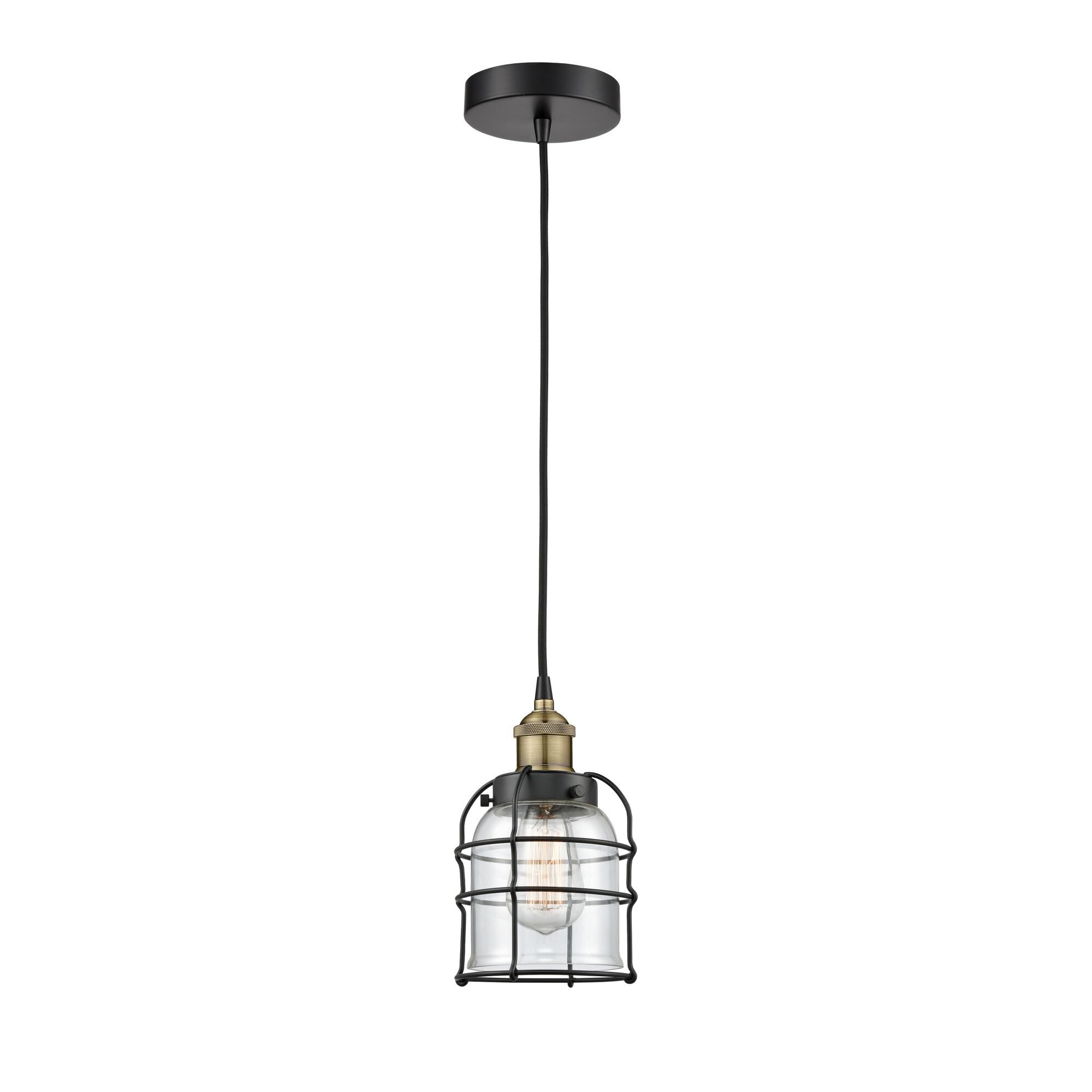 Bruno Marashlian Bell Cage 6 Inch Mini Pendant by Innovations Lighting