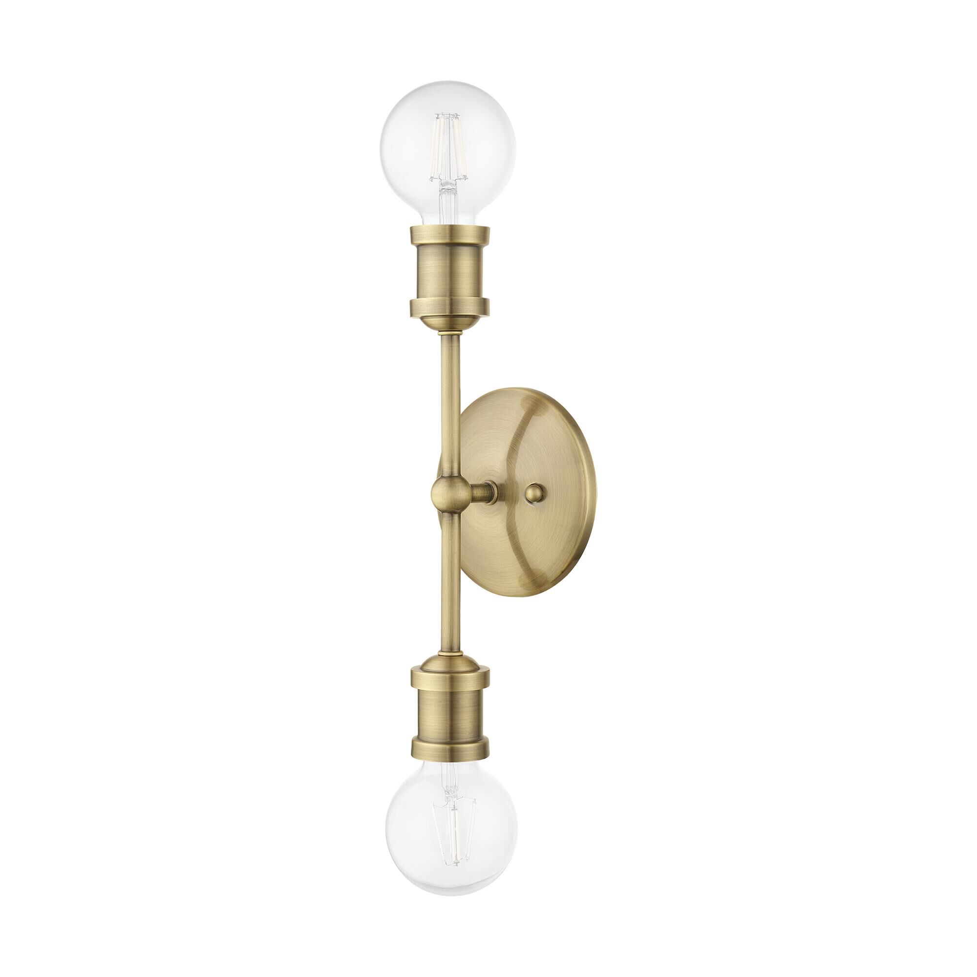 Shown in Antique Brass finish
