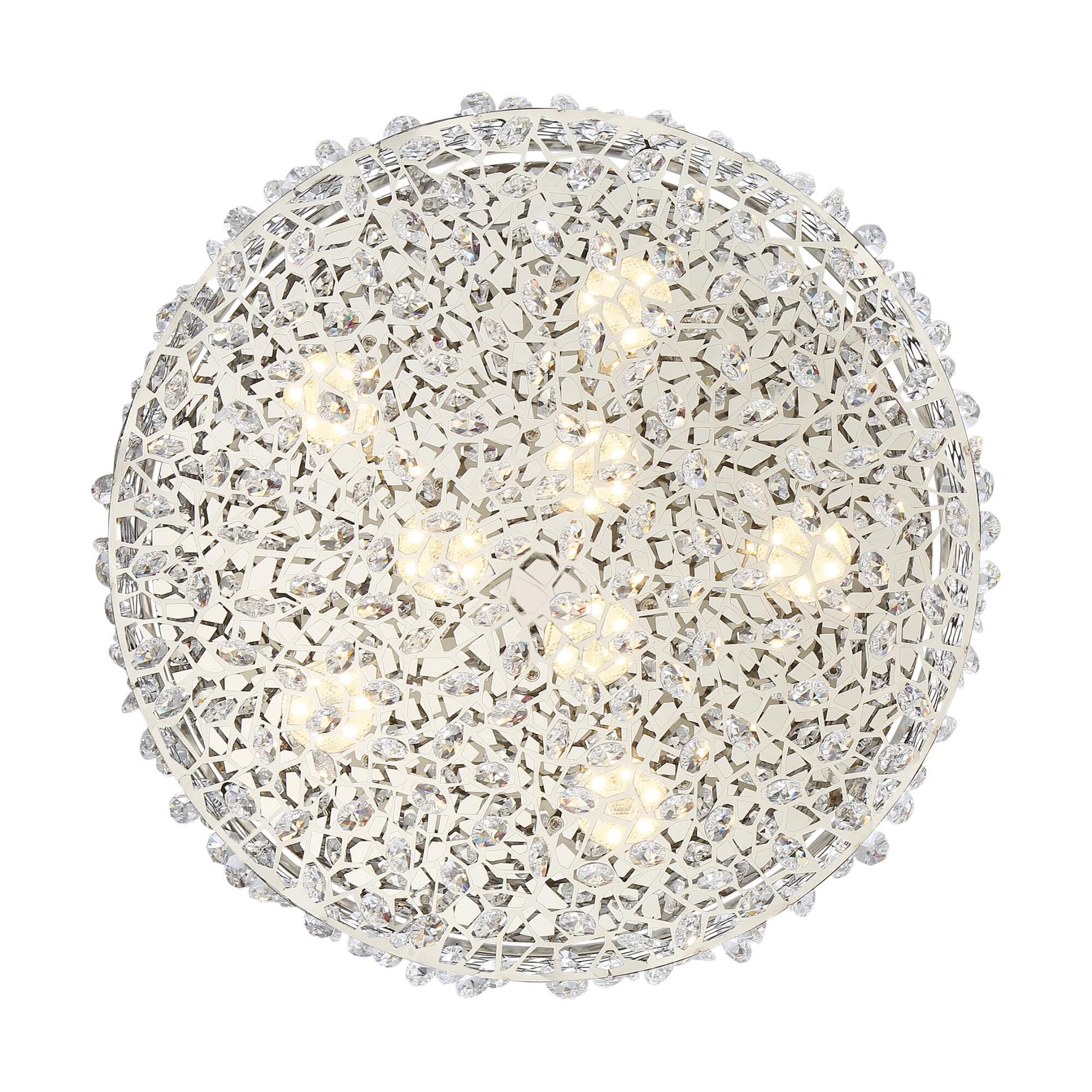 Platinum Collection Starlet 13 Inch 1 Light LED Flush Mount by Quoizel