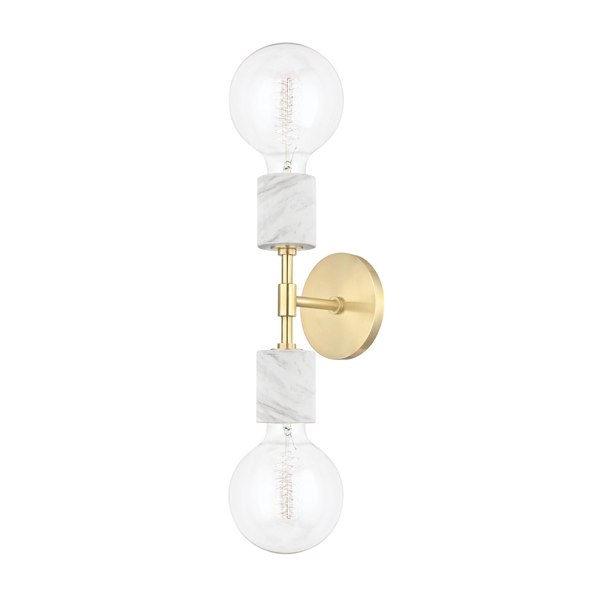 Asime Large 2 Light Wall Sconce,