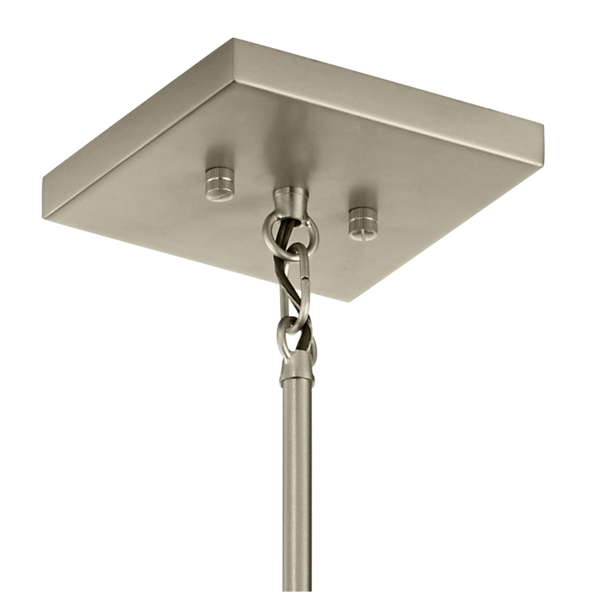 Shown in Midnight Oak and Brushed Nickel finish