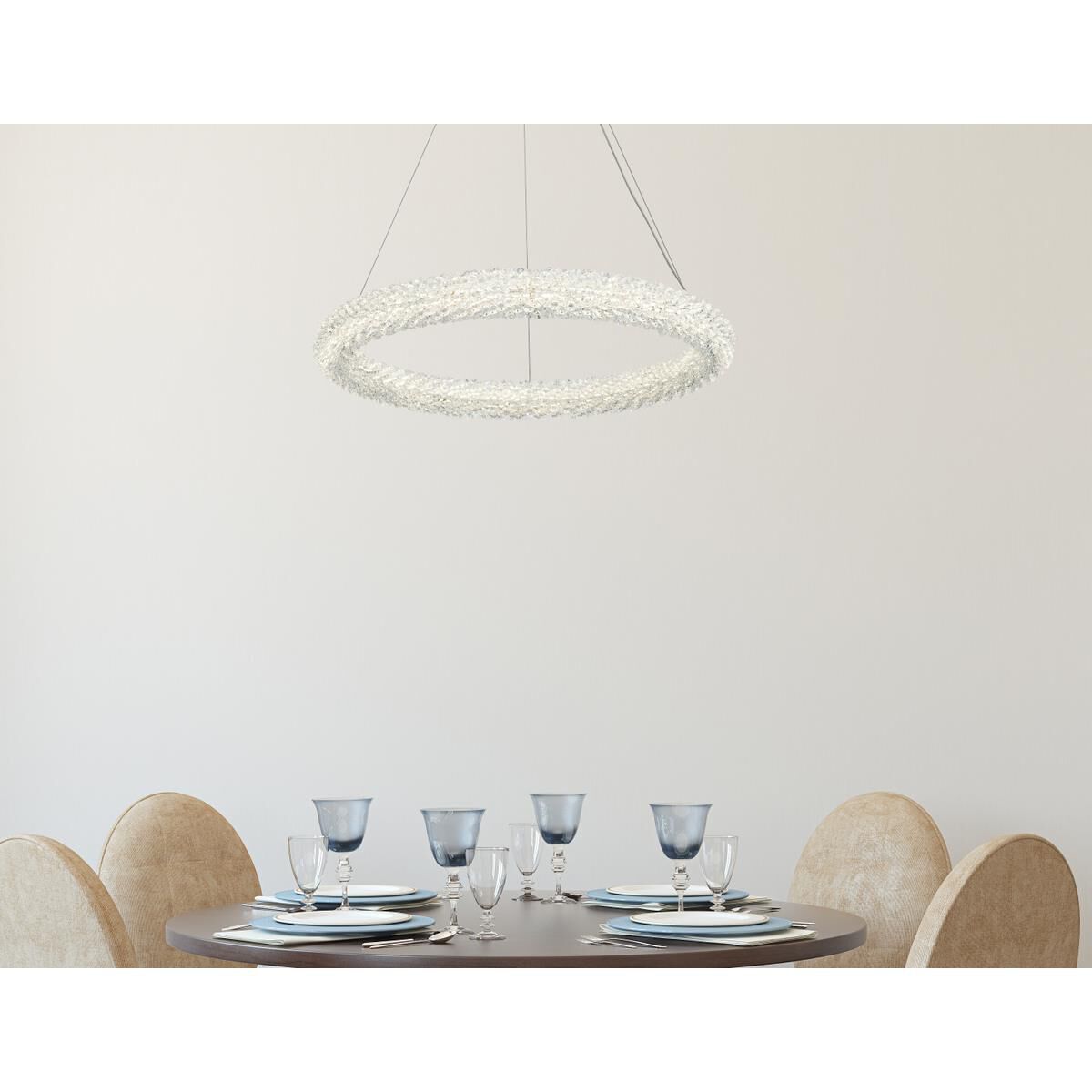 Bowen 24 Inch Chandelier by Elegant Lighting