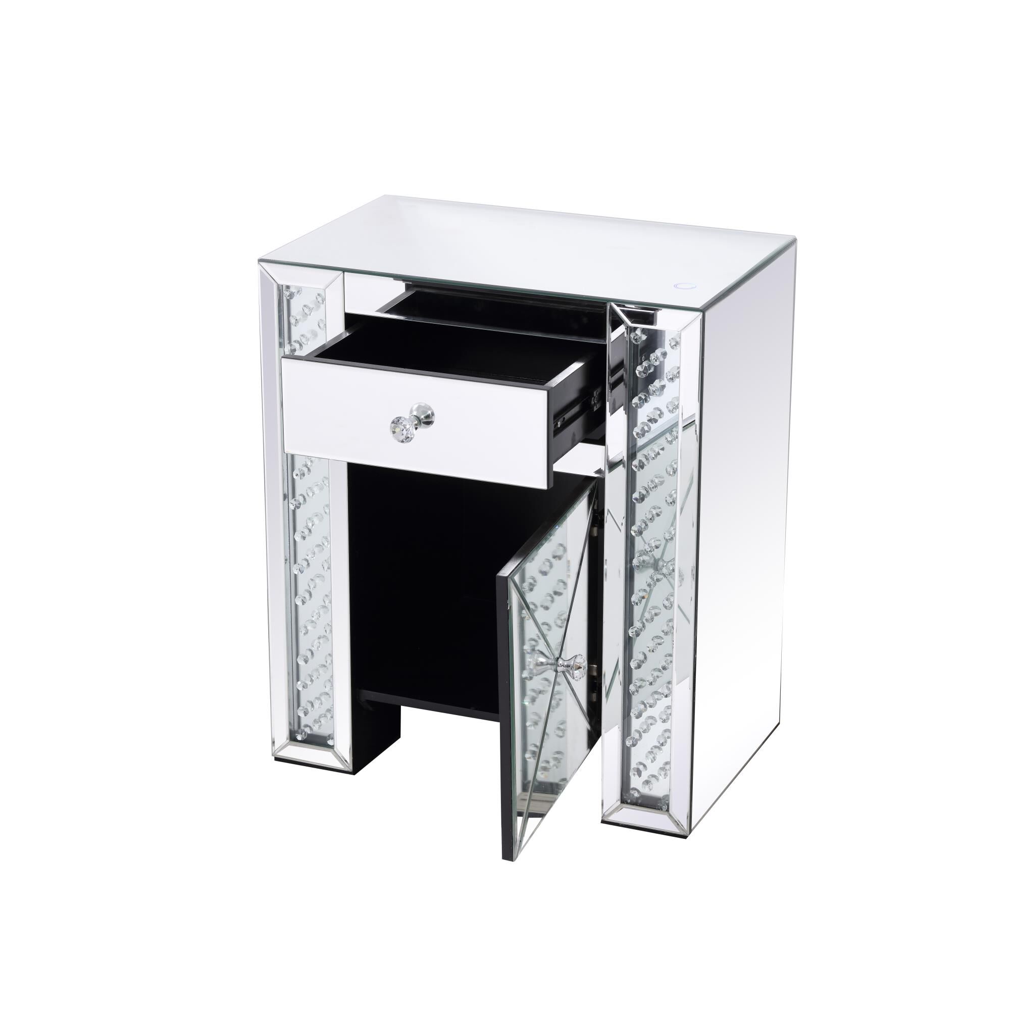 Raiden End Table by Elegant Decor