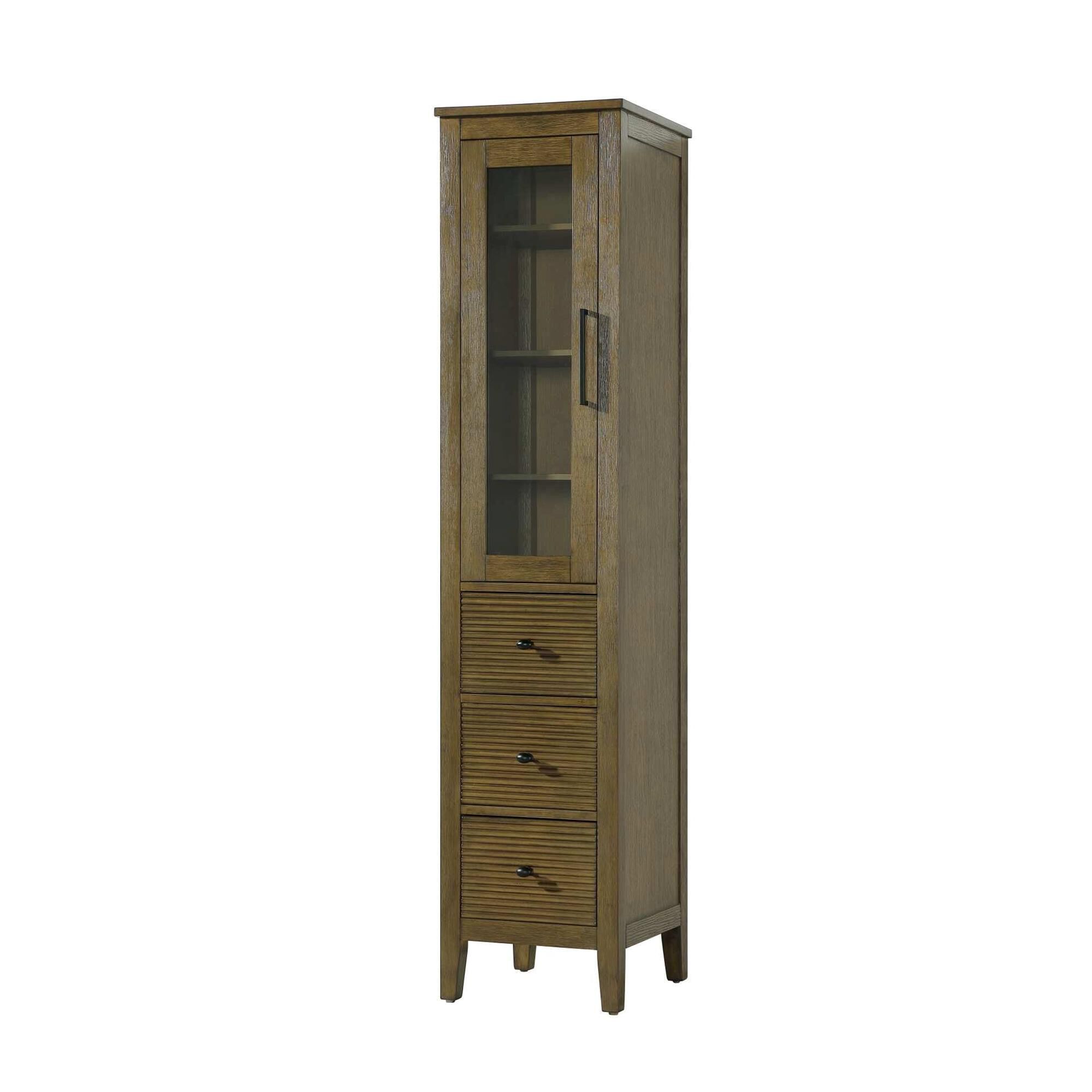 Shown in Hazel Oak finish