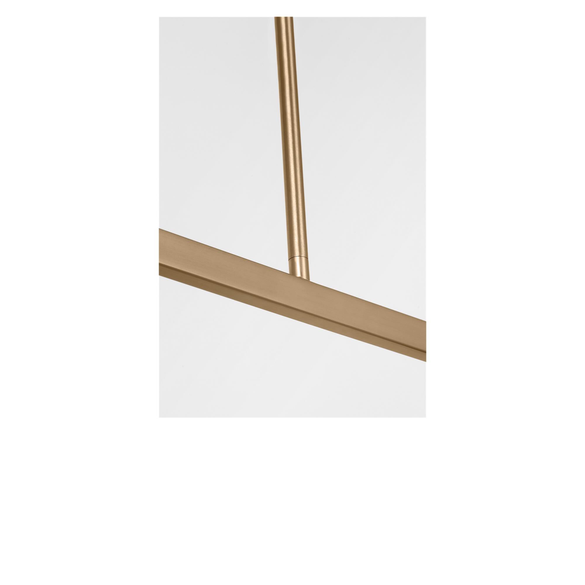 Shown in Satin Brass finish and Metal shade