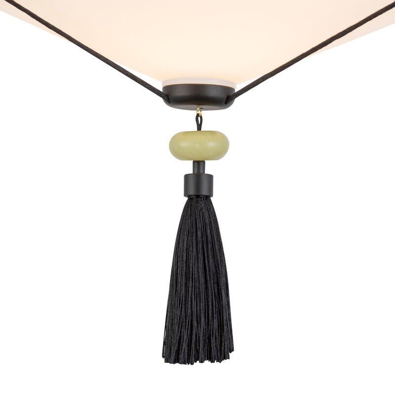 Peyton Fox Reeve 15 Inch Semi Flush Mount by Alora Mood