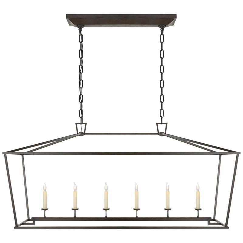 Chapman & Myers Darlana 54 Inch Linear Suspension Light by Visual Comfort Signature Collection