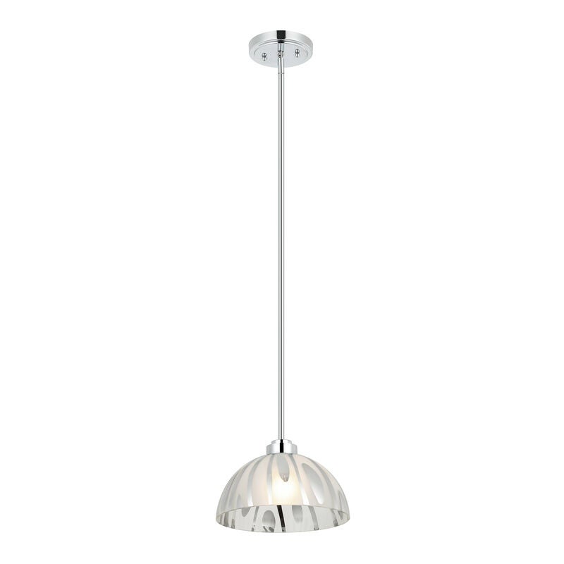 Chroman Empire 10 Inch Mini Pendant by Varaluz