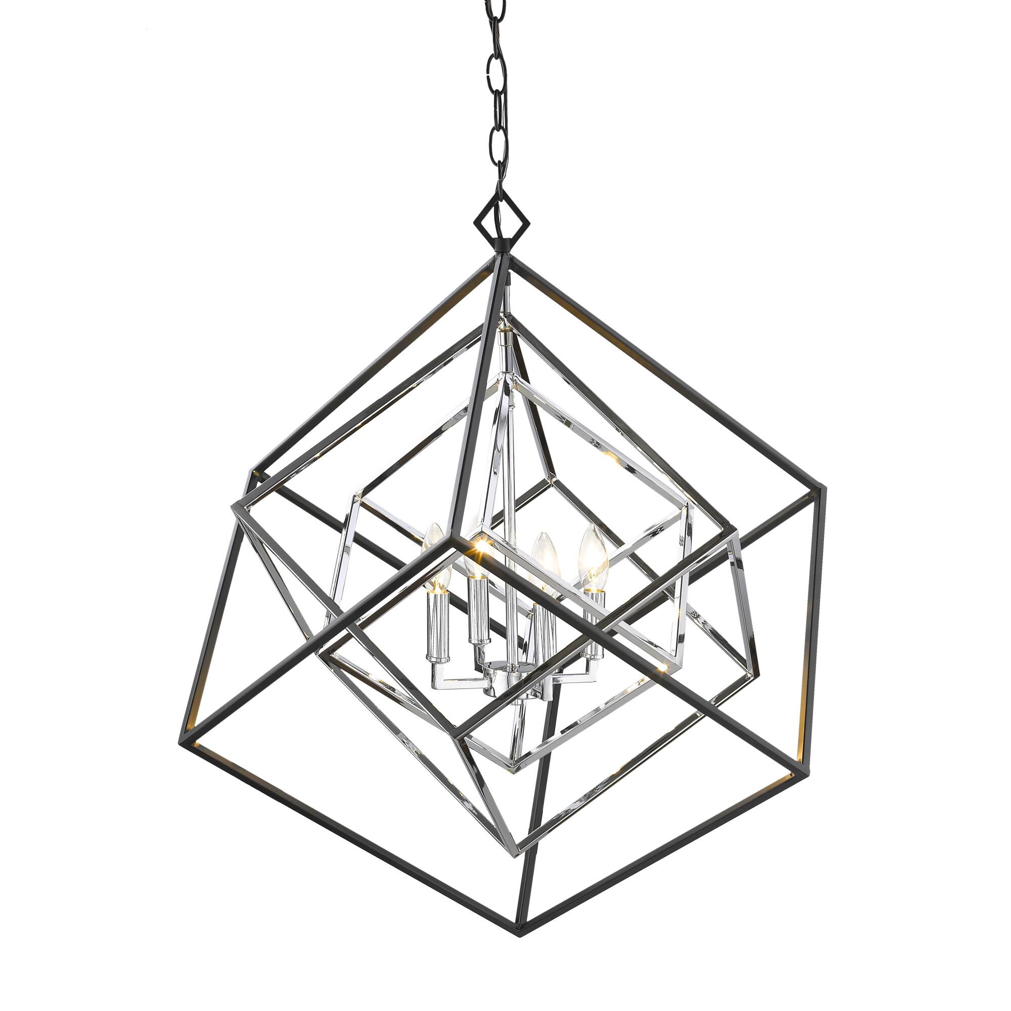 Euclid 29 Inch Cage Pendant by Z-Lite