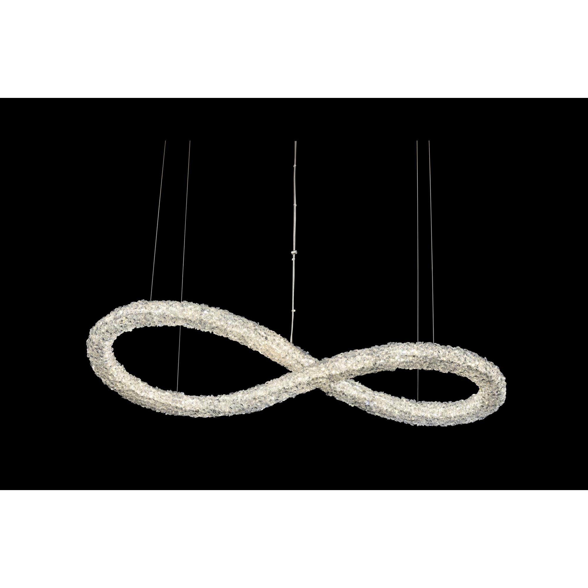 Shown in Chrome finish and Firenze crystal