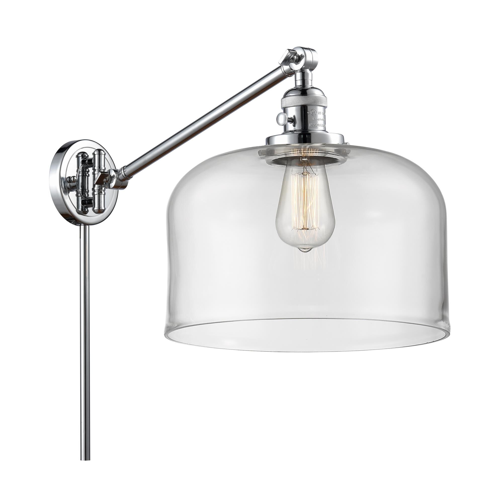 Bruno Marashlian Bell Wall Swing Lamp by Innovations Lighting