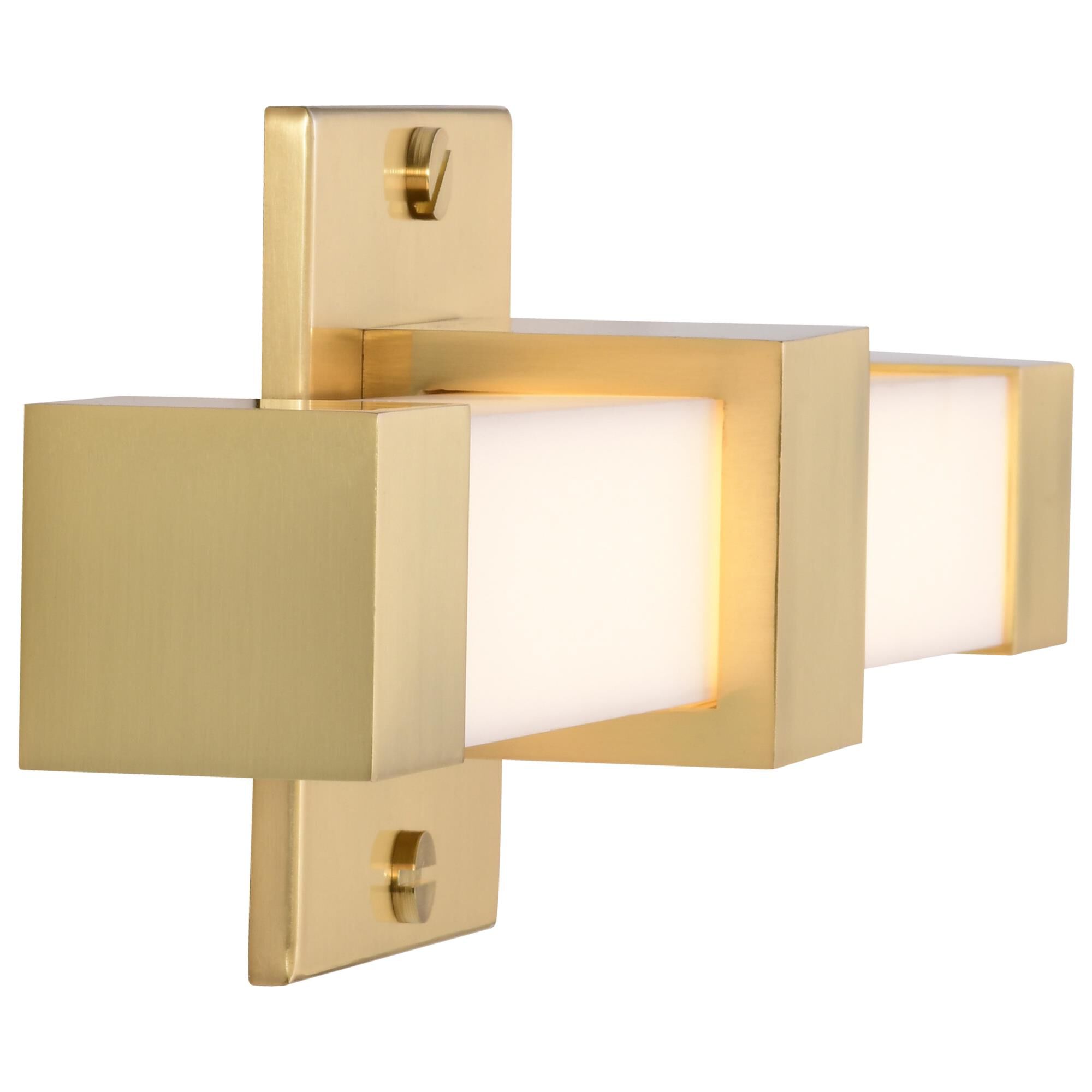Shown in Brushed Brass finish