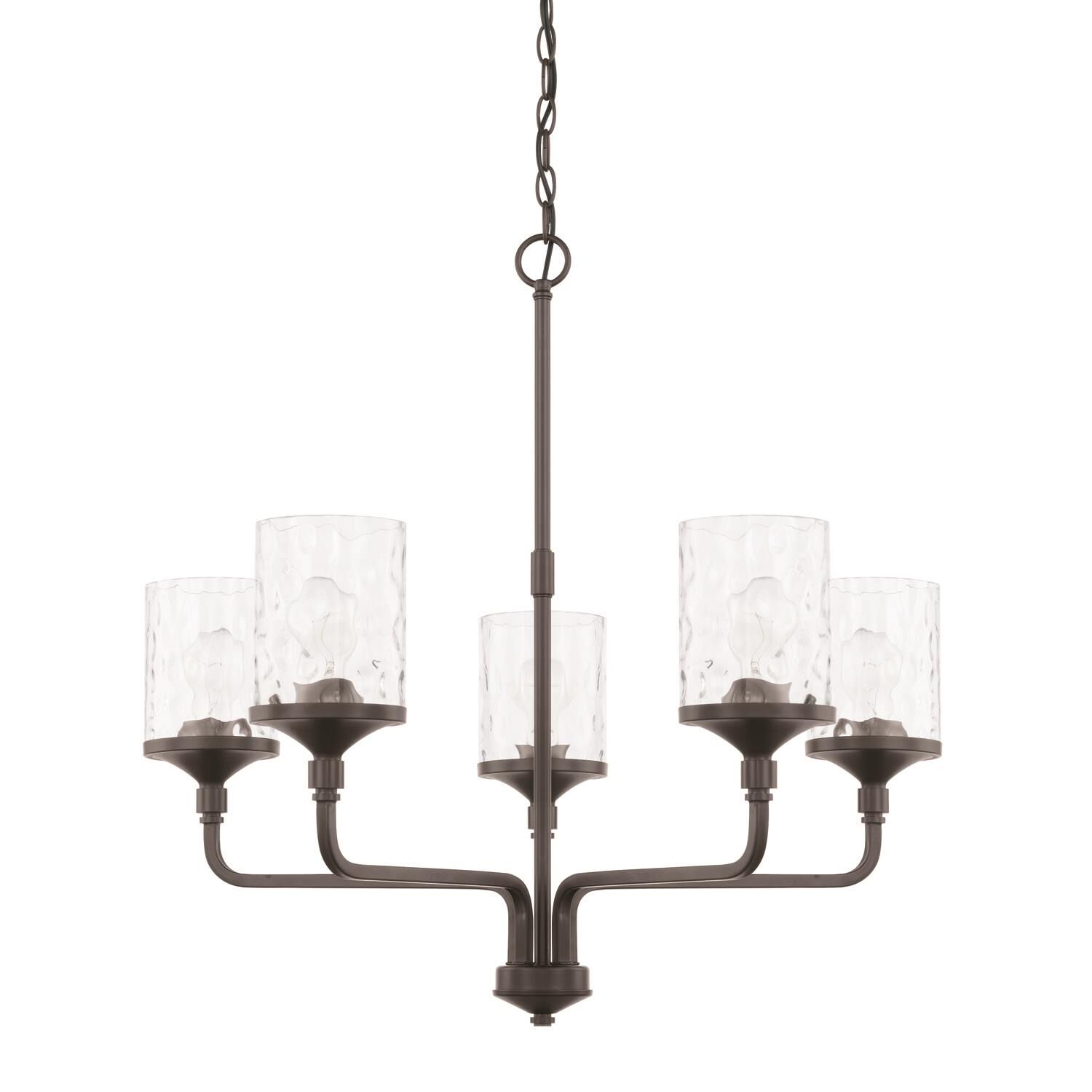 Colton 28 Inch 5 Light Chandelier by Homeplace by Capital Lighting Fixture Company