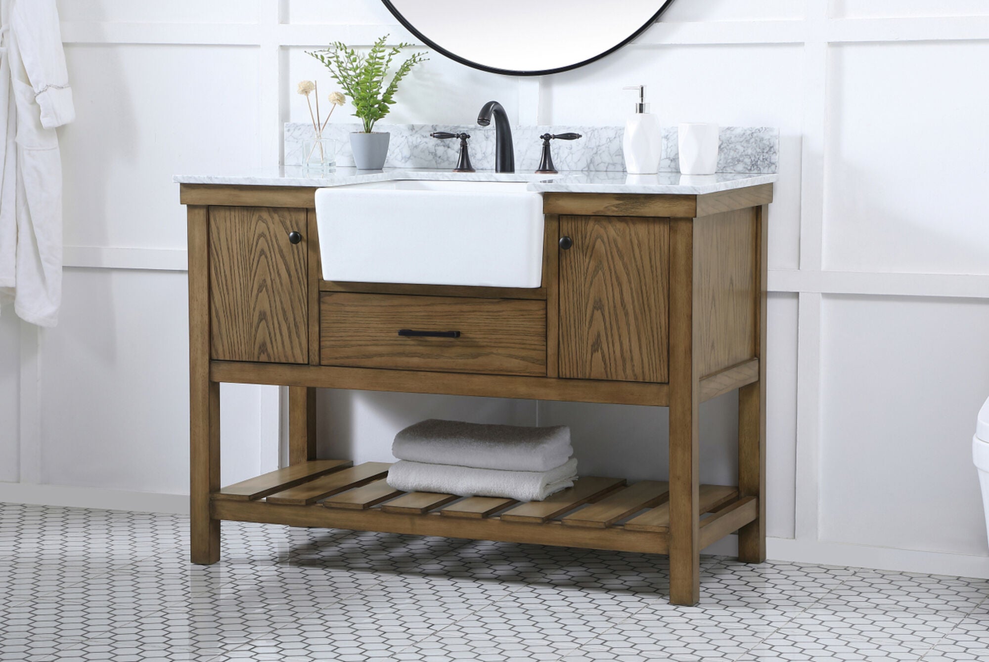 Clement 22 Inch Bath Vanity Cabinet,