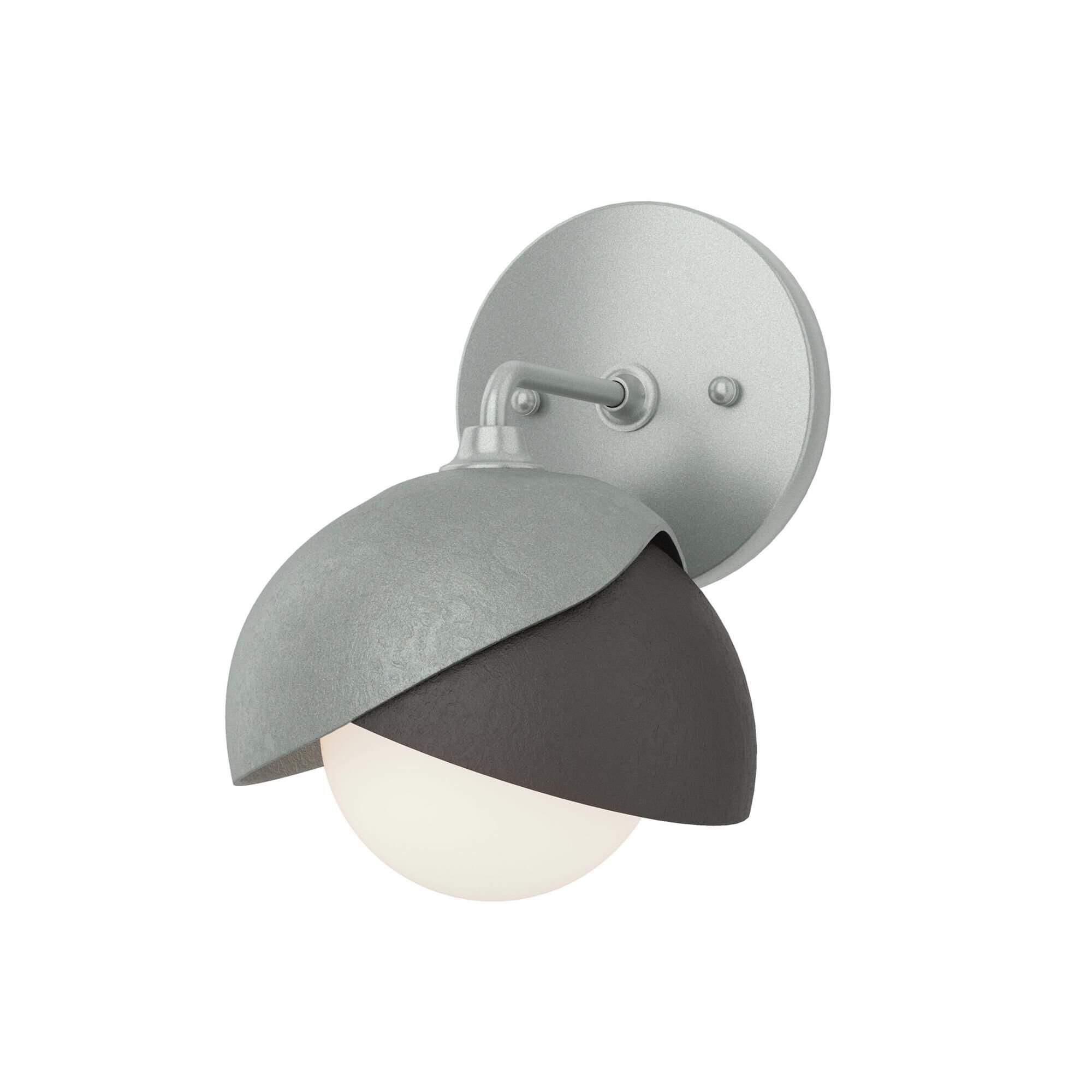 Shown in Vintage Platinum finish and Opal glass and Oil Rubbed Bronze (14) accent