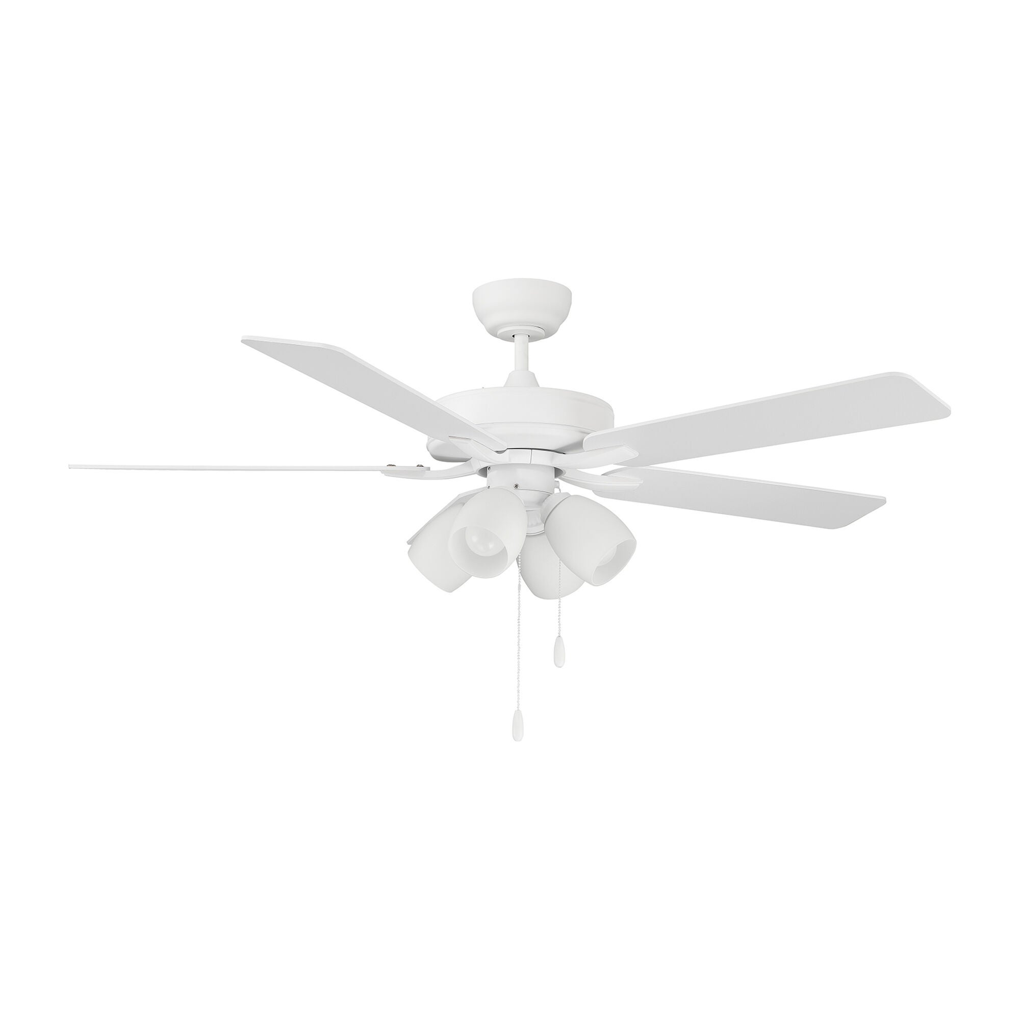 52 Inch Ceiling Fan with Light Kit,