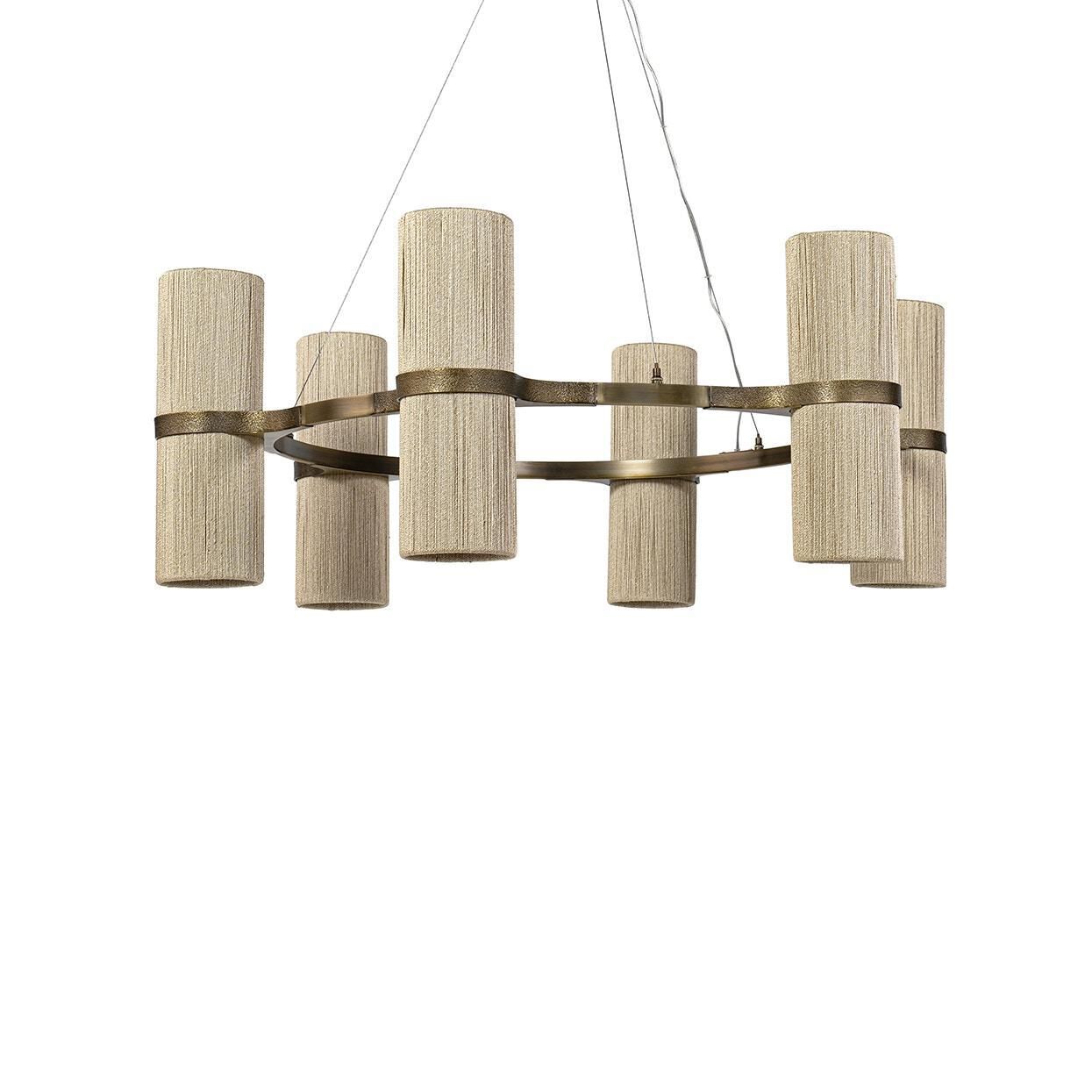 Shown in Natural finish and Abaca Rope  shade