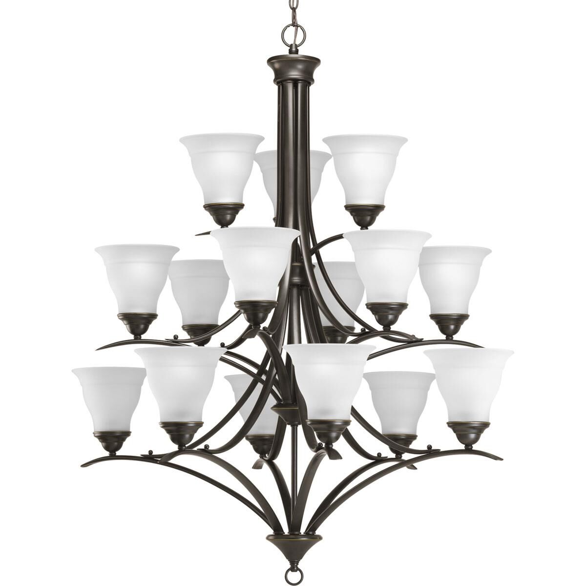 Trinity 41 Inch 15 Light Chandelier by Progress Lighting