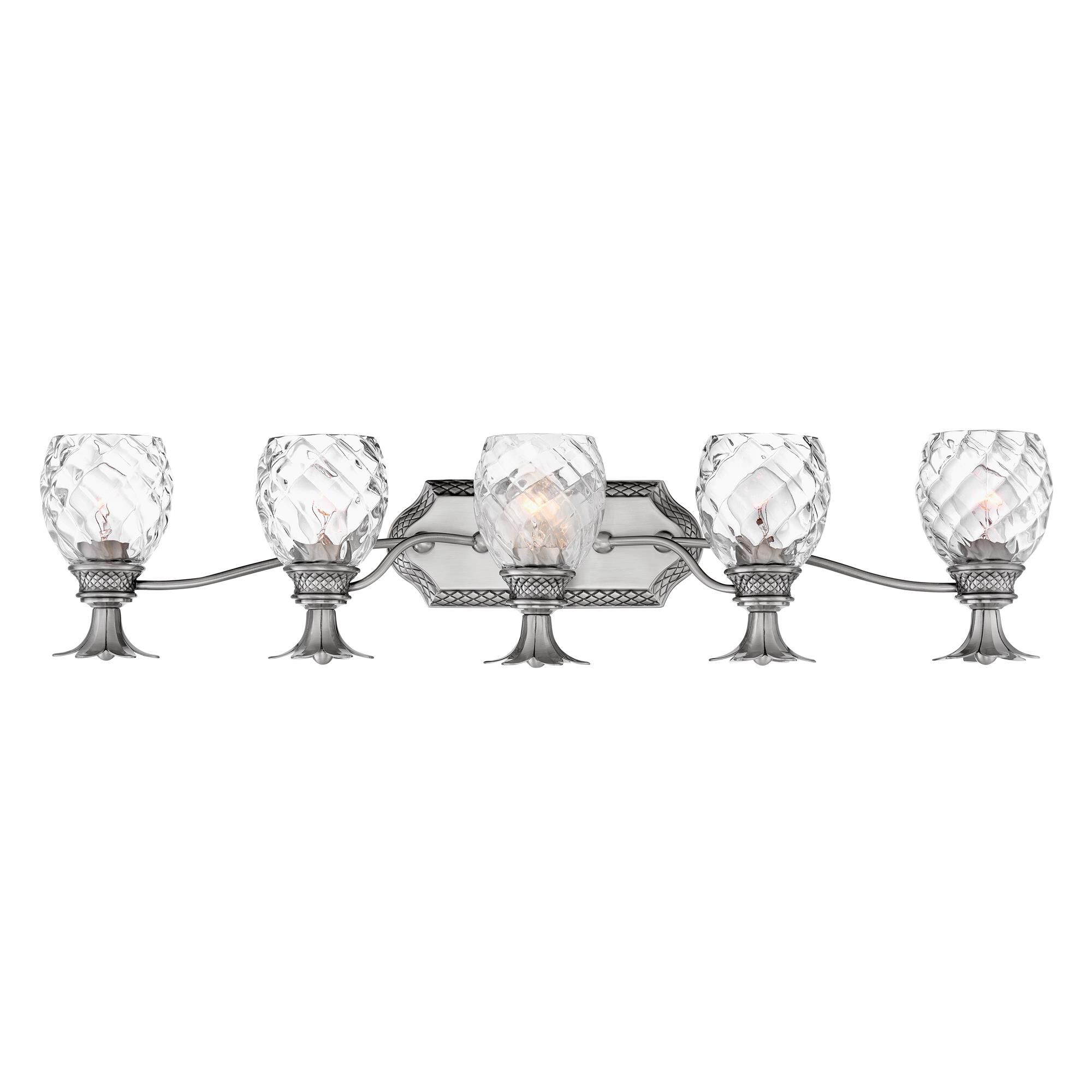 Plantation 37 Inch 5 Light Bath Vanity Light,