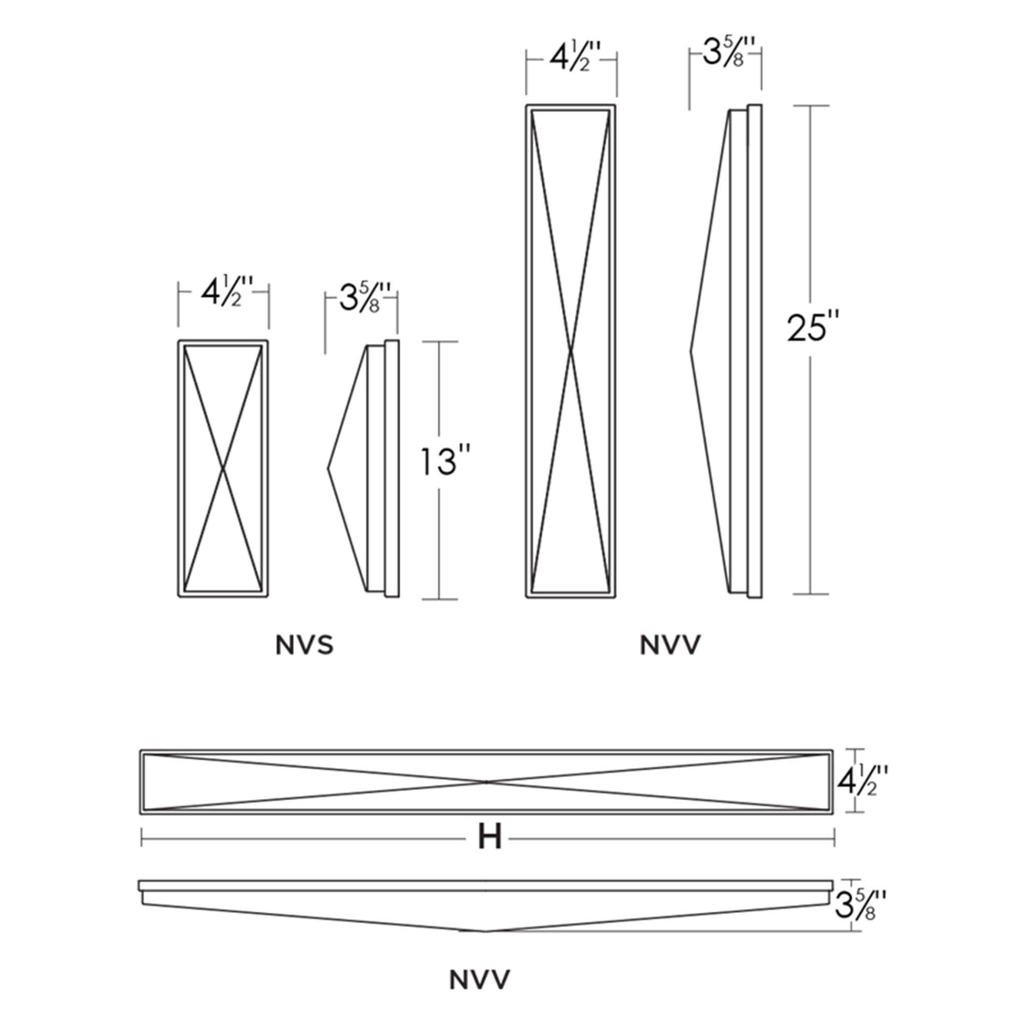 Novara 25 Inch LED Bath Vanity Light by AFX Lighting