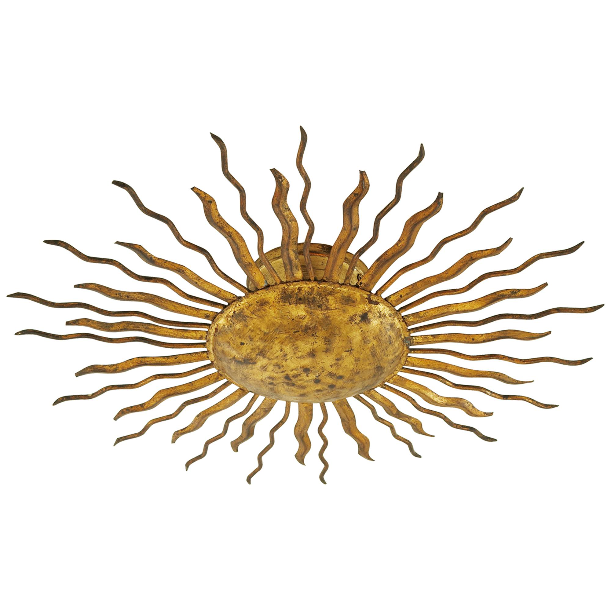 Shown in Gilded Iron finish