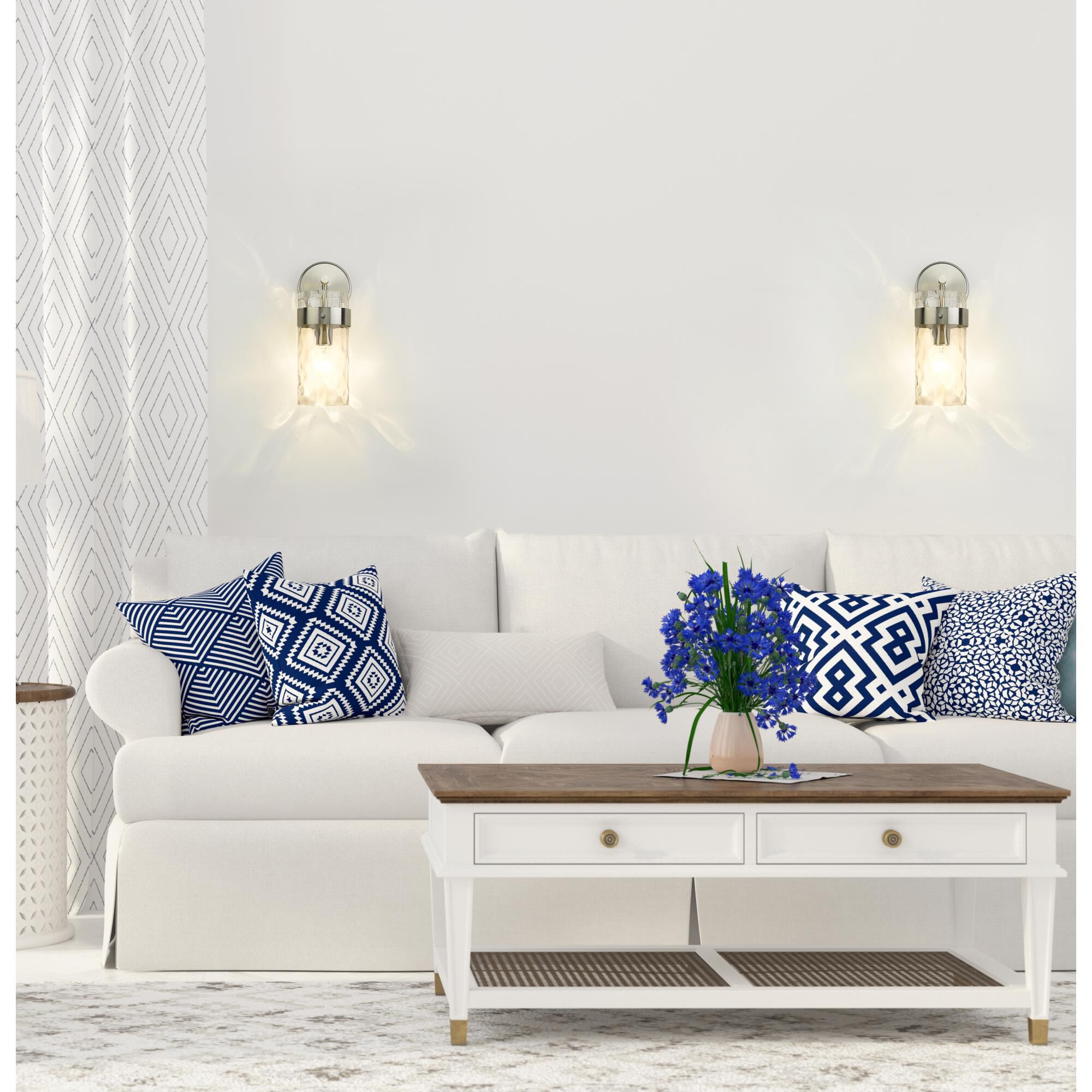 Shown in Brushed Nickel finish